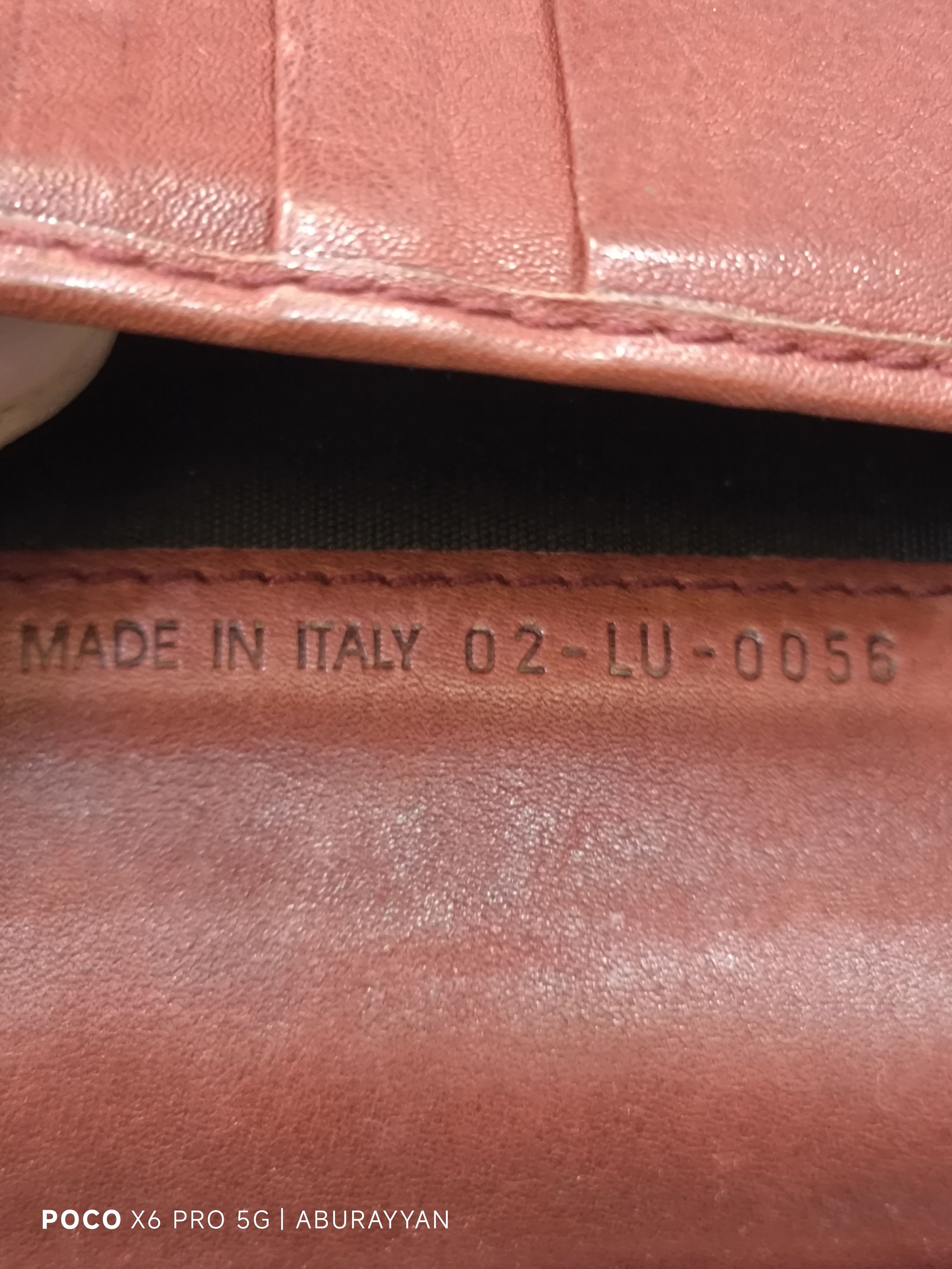 Dior Christian Dior Red Leather Vintage Gaucho Saddle Wallet Size ONE SIZE - 13 Thumbnail