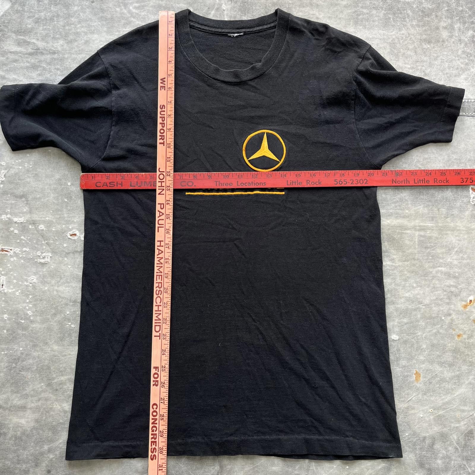 Mercedes-Benz × Vintage Vintage 90s Embroidery Patch Mercedes Benz Luxury Cars Shirt Size US L / EU 52-54 / 3 - 3 Thumbnail