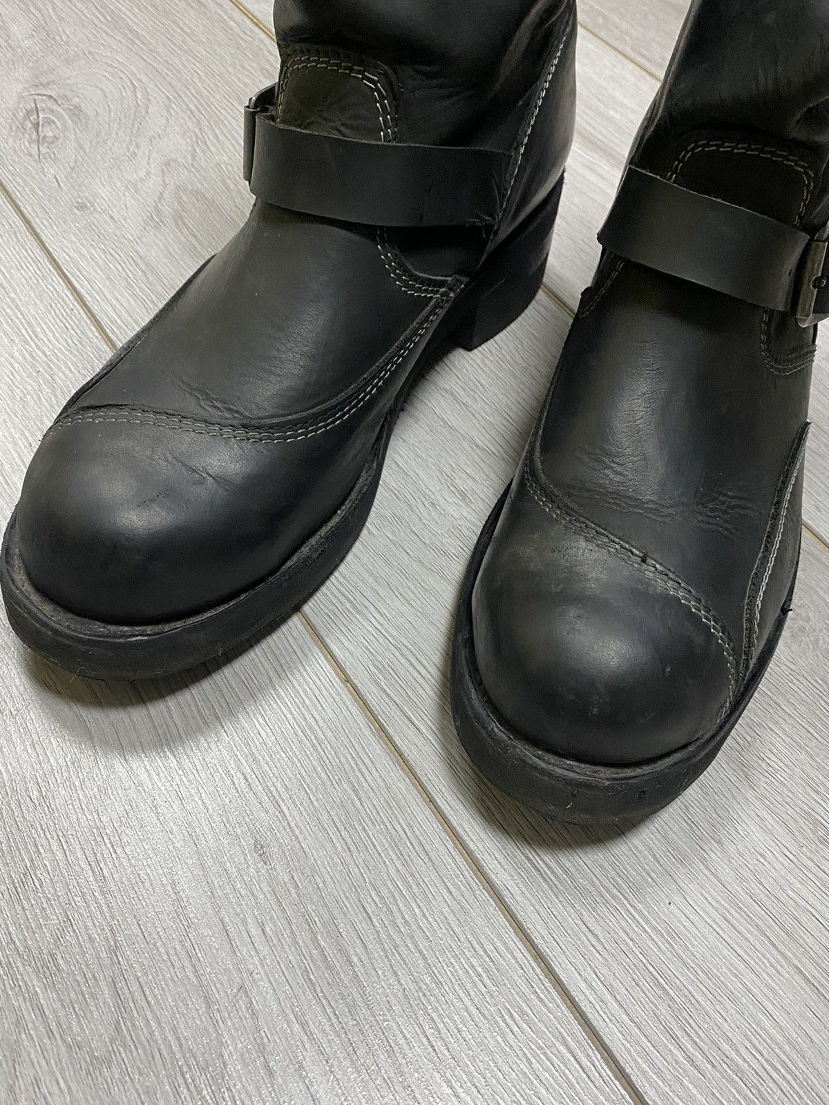 Sendra Sendra Biker Engineer Leather Boots Grailed