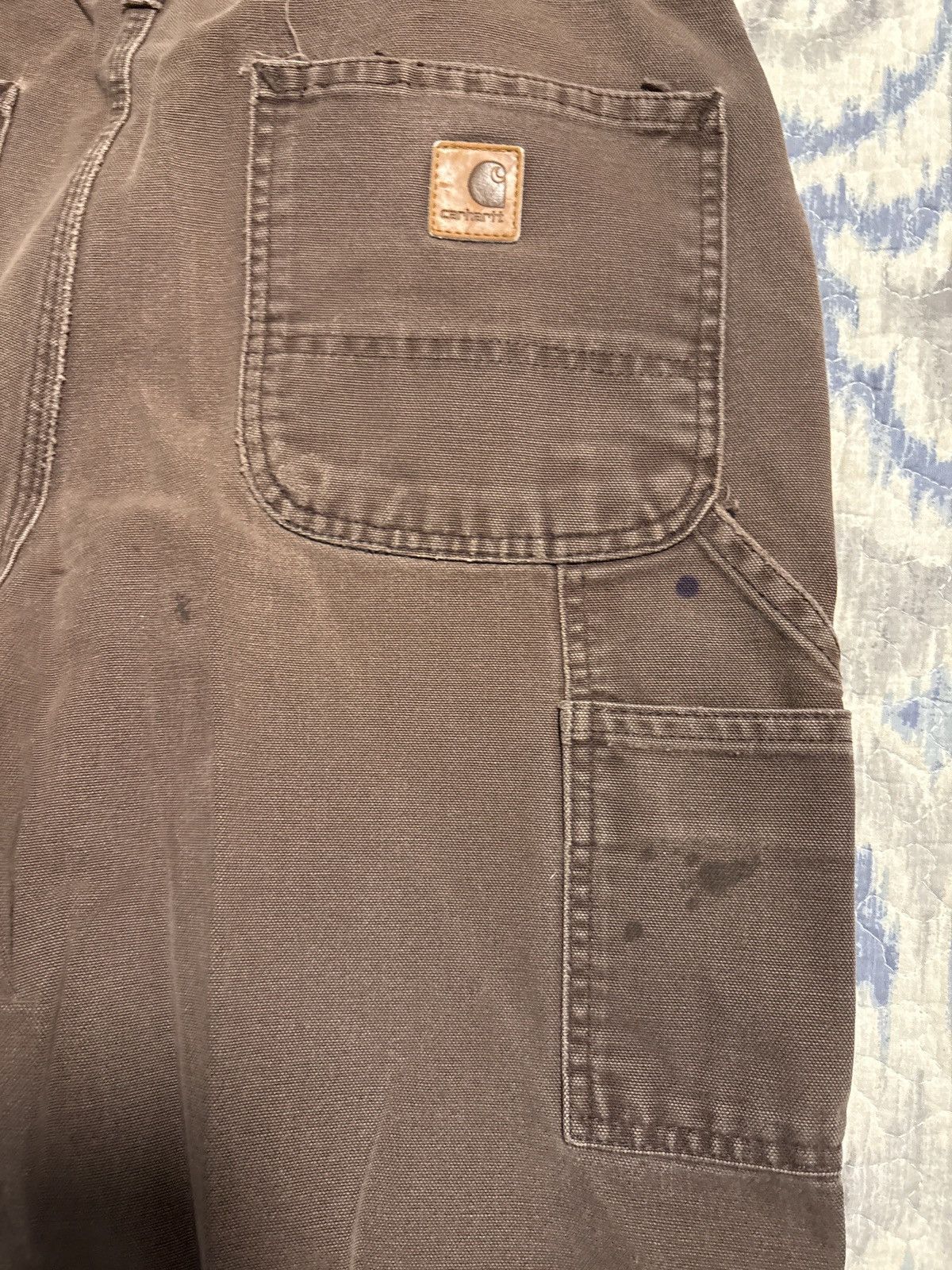 Carhartt Cathartic Work Jeans Brown Size US 34 / EU 50 - 1 Thumbnail
