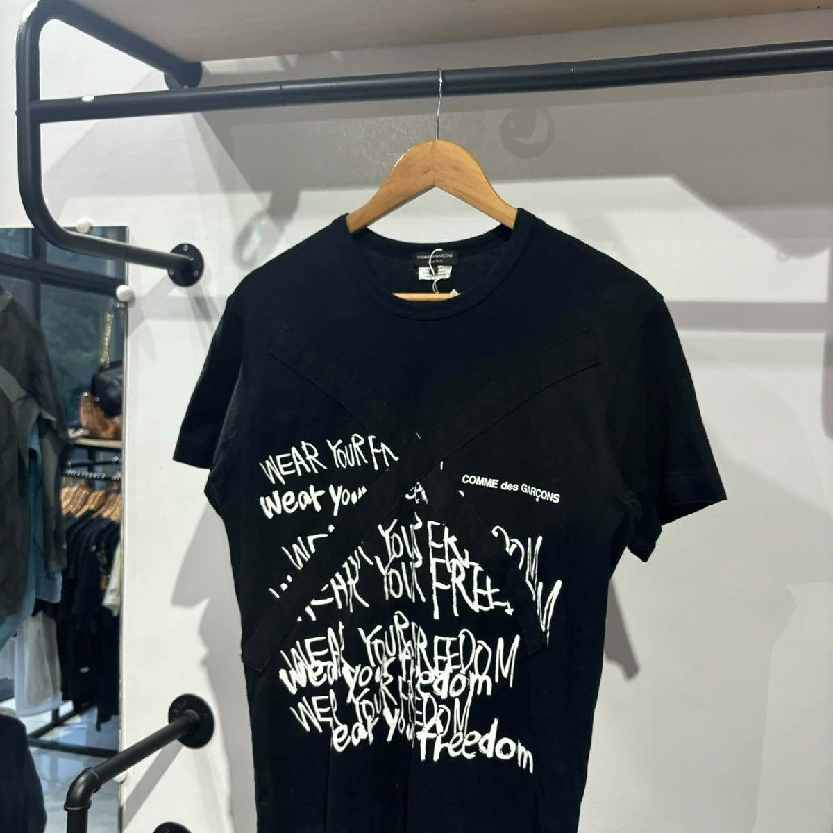 Comme des Garcons My Energy Comes From Freedom CDG Shirt | Grailed