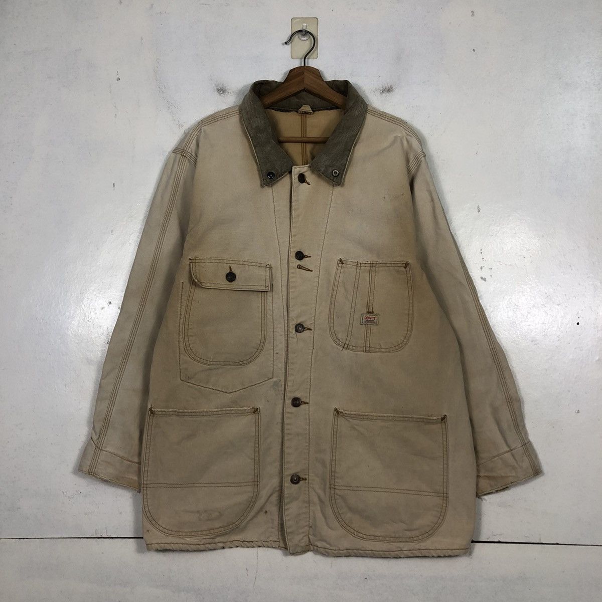 Levi's 📌Vintage Chore Jacket Duck Canvas Levi's Multi Pocket Size US M / EU 48-50 / 2 - 3 Thumbnail