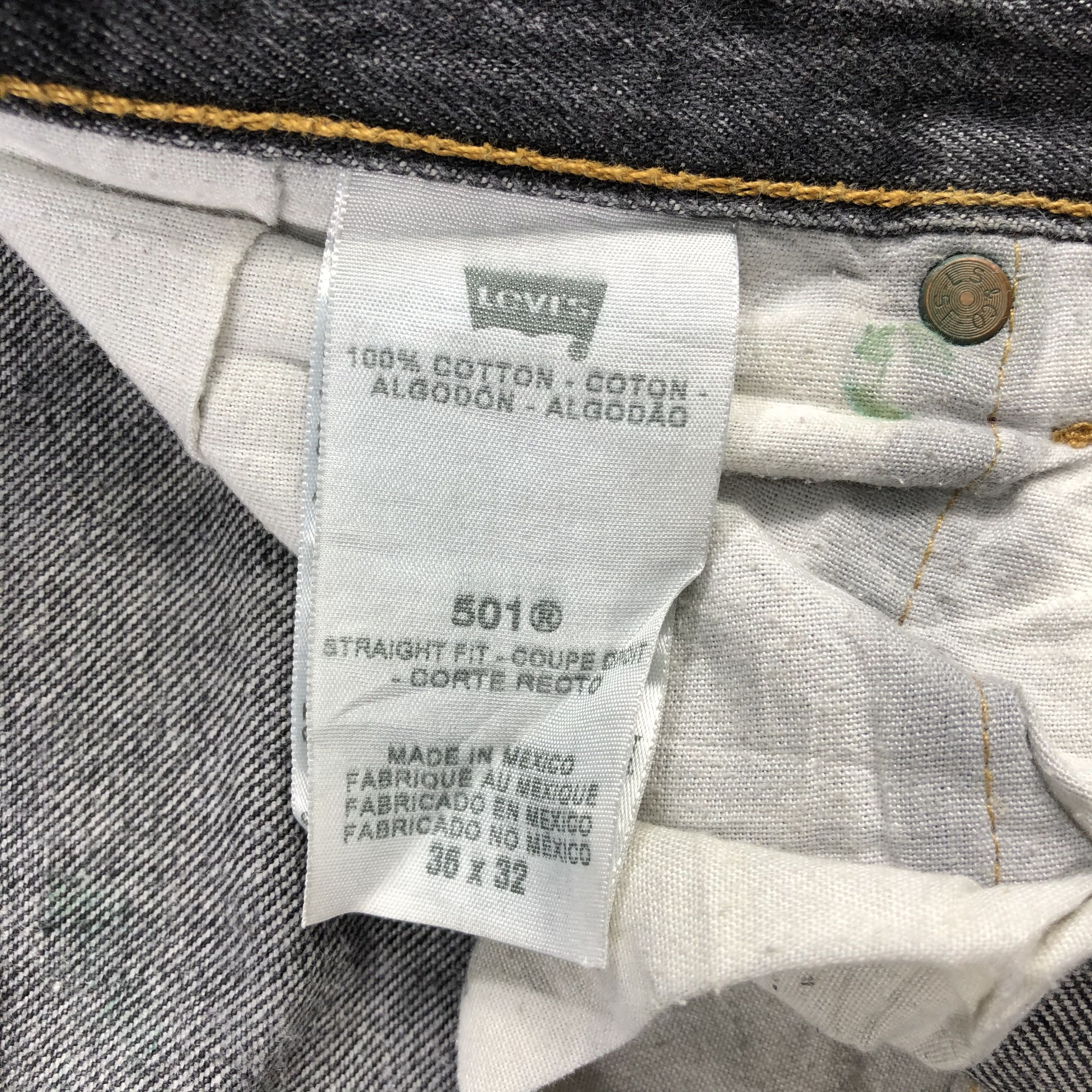 Levi's Vintage Distress Levis 501 Jeans-J1430 Size US 37 - 13 Thumbnail