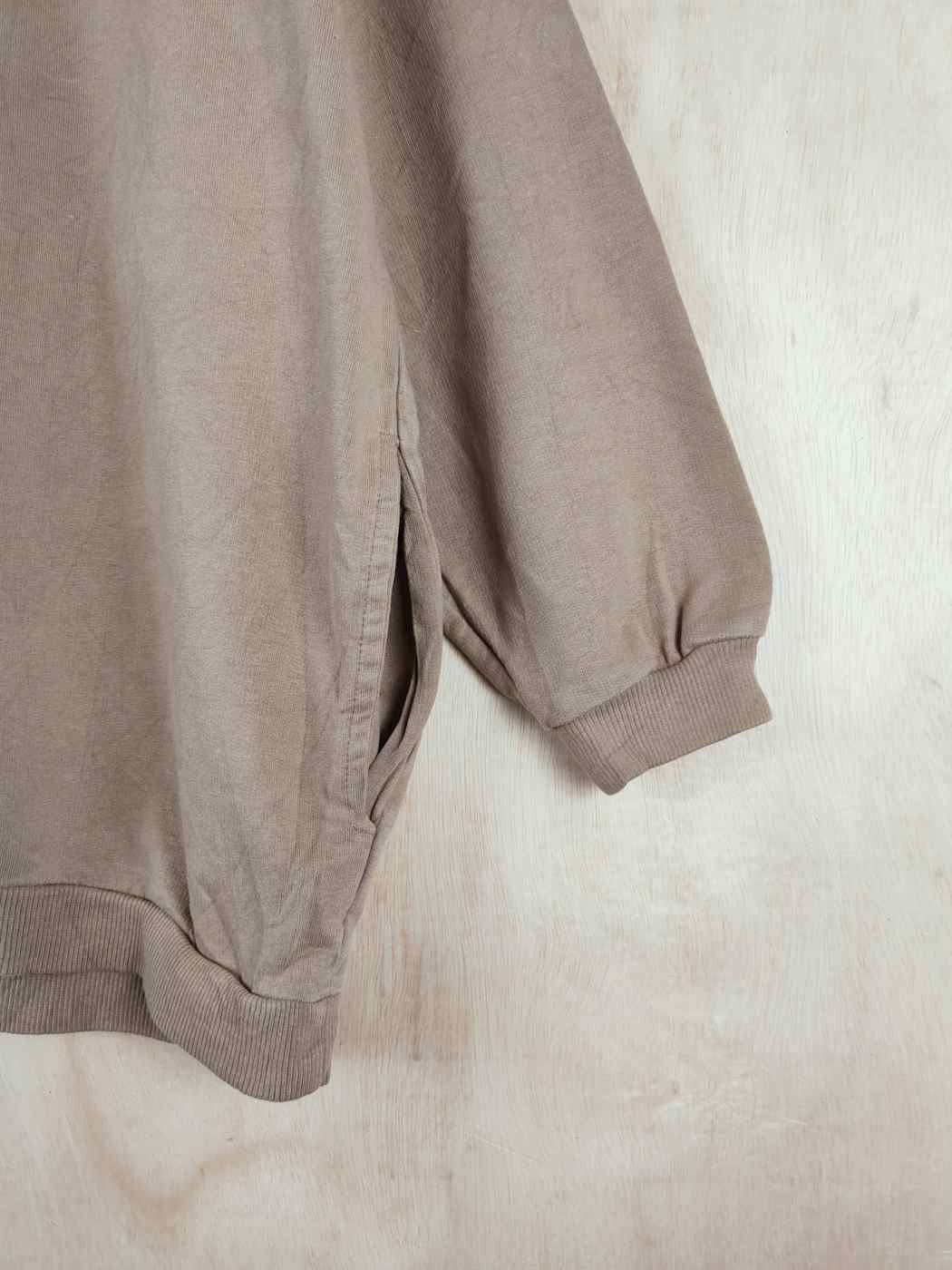 Japanese Brand Japan brand wording Let Shit Go Brown Sweatshirts #S2579 Size US L / EU 52-54 / 3 - 11 Thumbnail