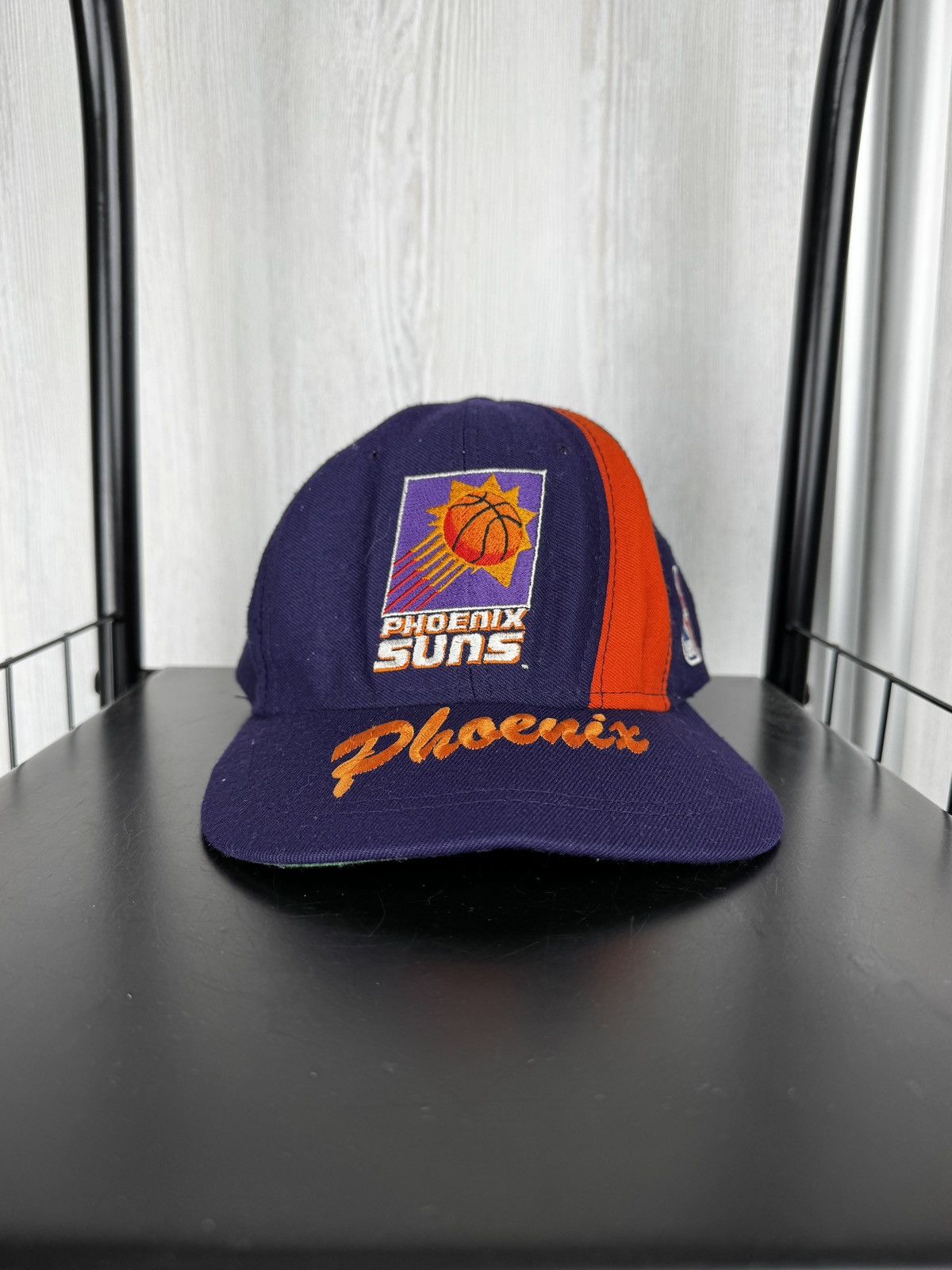 Nutmeg Phoenix Suns Nutmeg Vtg NBA Basketball 3D Script Snapback Size ONE SIZE - 2 Thumbnail