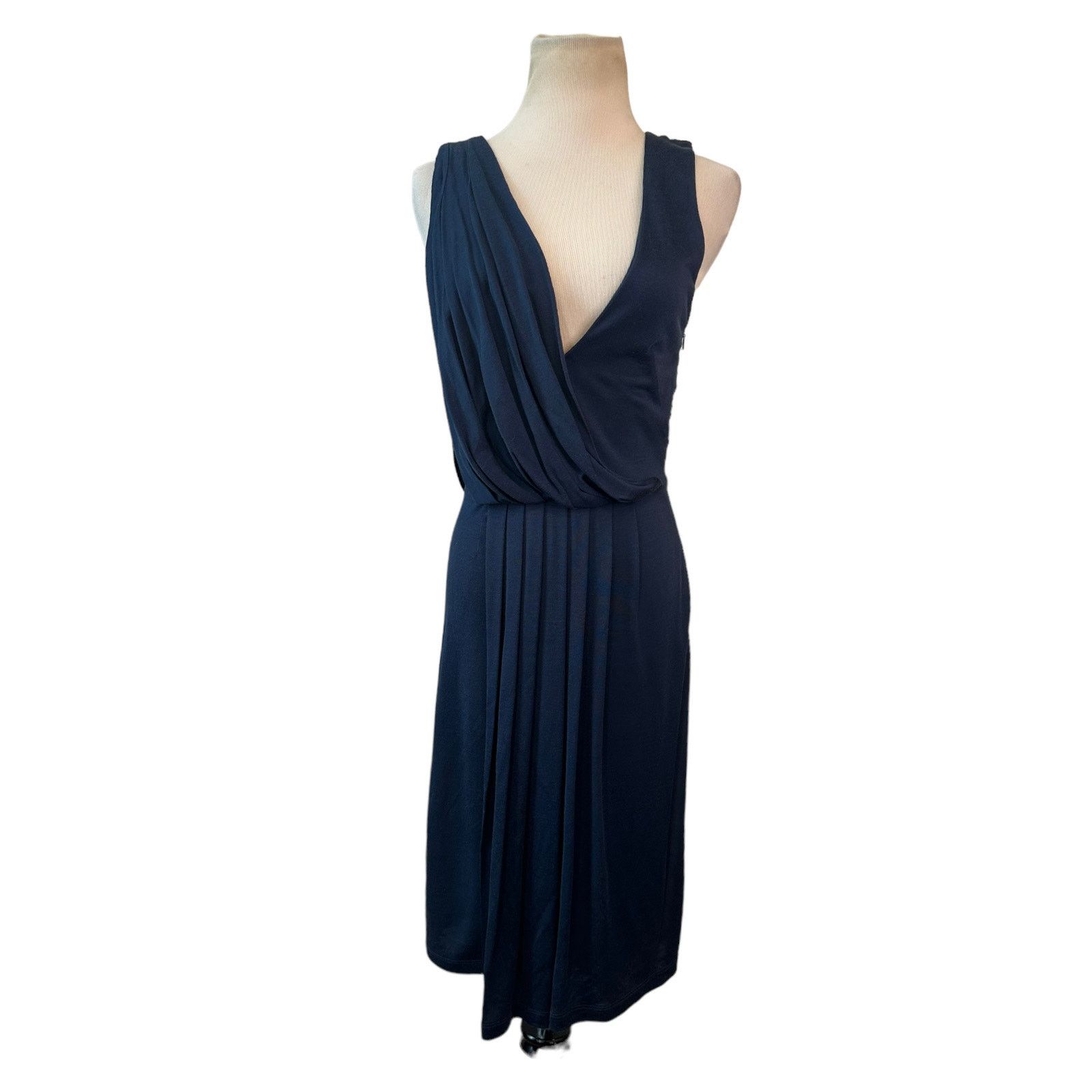 French Connection French Connection Sequin Cocktail Dress Metallic  Colorblock Stripe Gold Silver 4 | Grailed