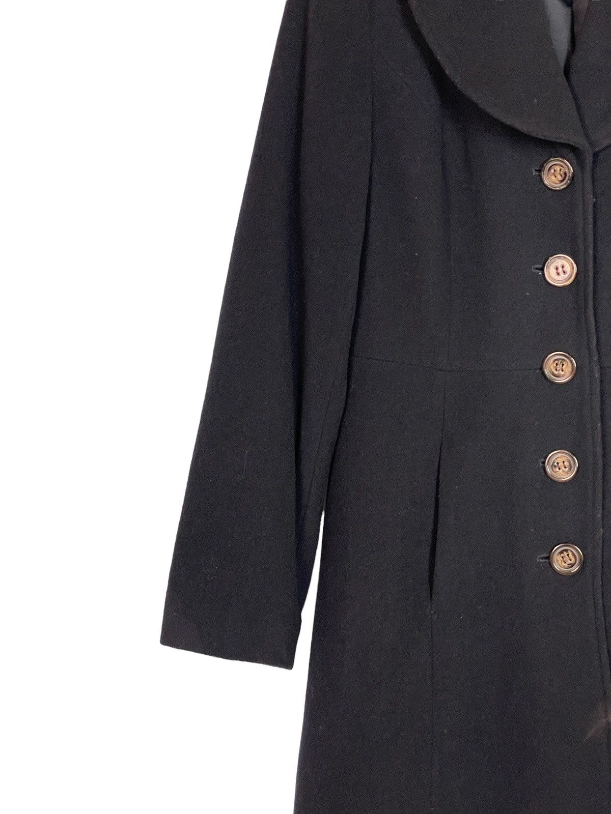 Designer × Laura Ashley Vintage Laura Ashley Wool Long Coat Size M / US 6-8 / IT 42-44 - 2 Thumbnail