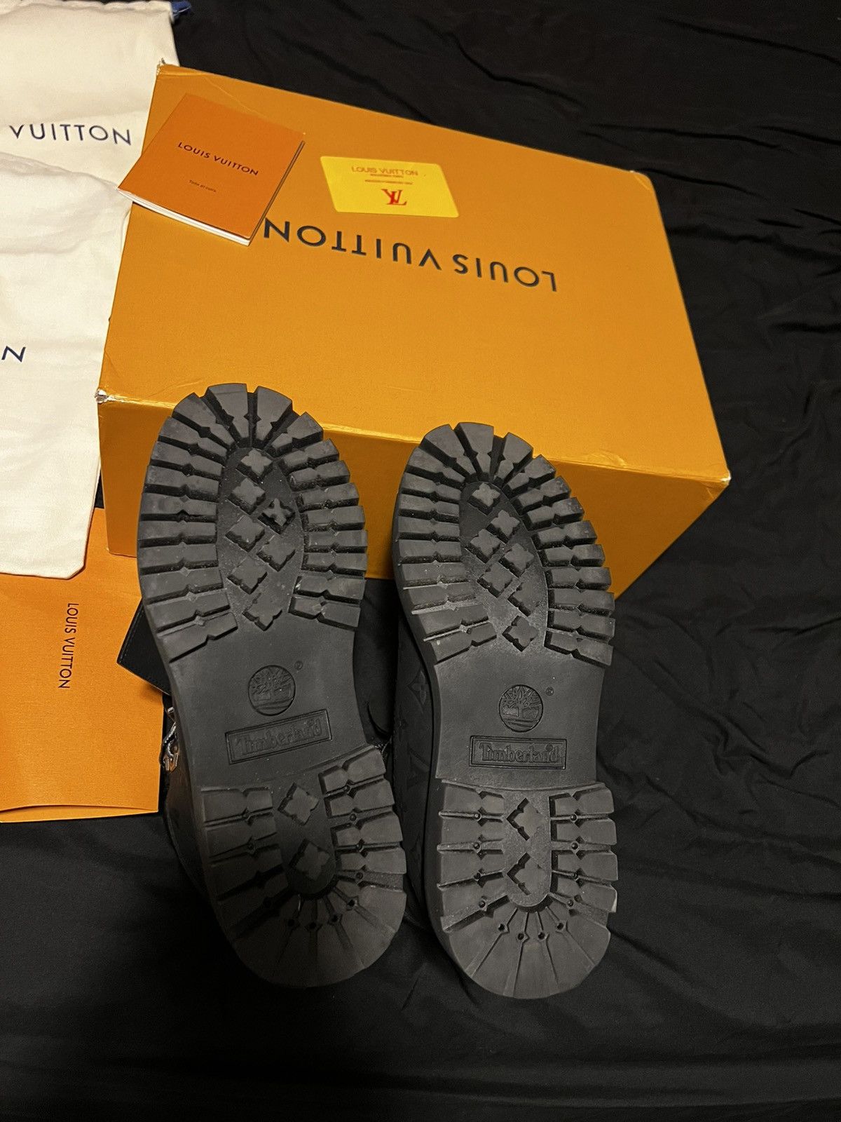 Louis Vuitton Louis Vuitton Trainer Boots(Black Monogram Embossed Leather) Size US 5.5 / EU 38 - 7 Thumbnail