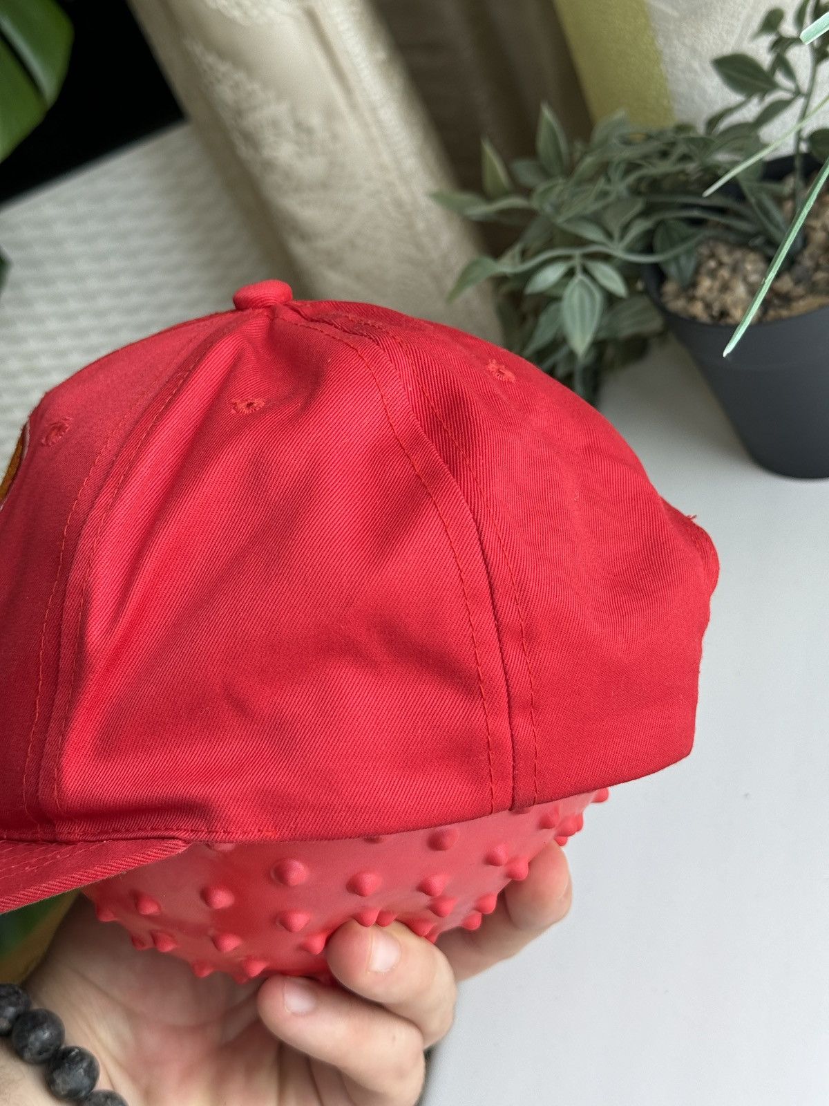 Ferrari Vintage 90s Ferrari Shell Formula 1 Cap Red Size ONE SIZE - 8 Thumbnail