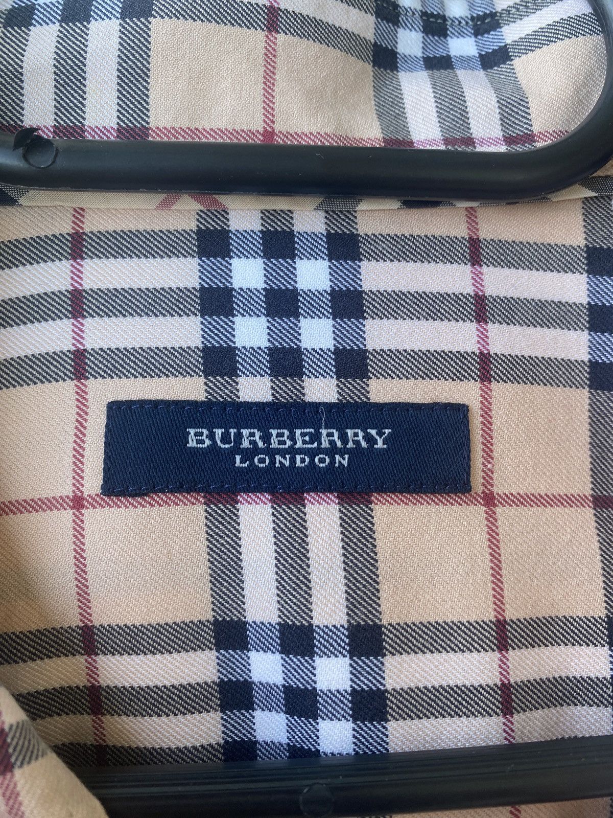 Burberry Luxury fullprint burberry shirt button up Size US XXL / EU 58 / 5 - 2 Thumbnail