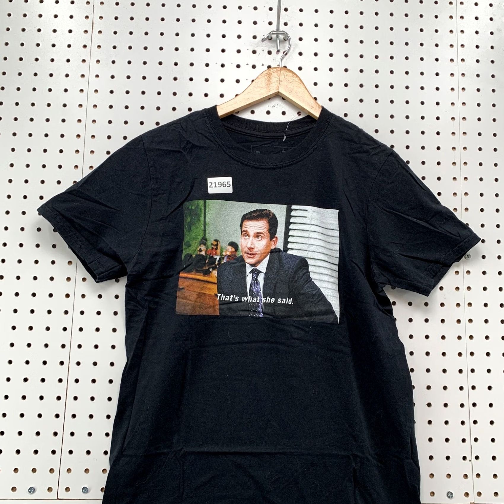 Vintage The OFFICE Shirt Black That’s What She Said Adult Medium 19x28.5 Funny TV TEE Size US M / EU 48-50 / 2 - 5 Thumbnail