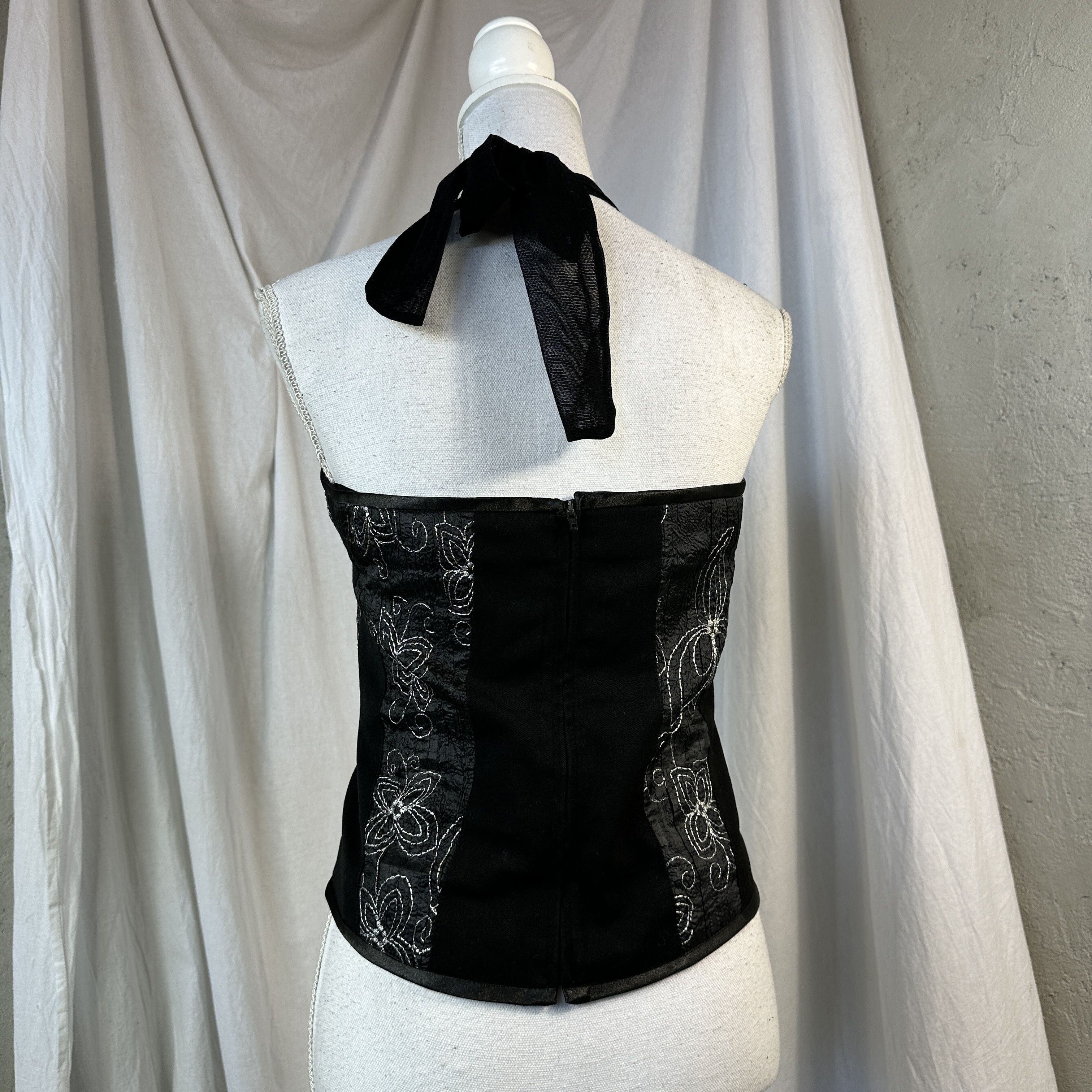 Vintage Vintage 00s Corset Top Size M / US 6-8 / IT 42-44 - 3 Thumbnail
