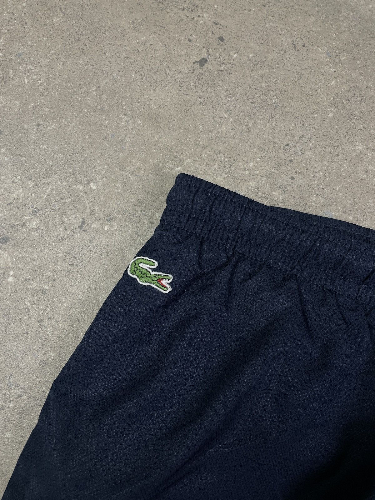 Lacoste × Vintage Vintage Y2K Lacoste Track Parachute Nylon Drill Pants Size US 36 / EU 52 - 2 Thumbnail