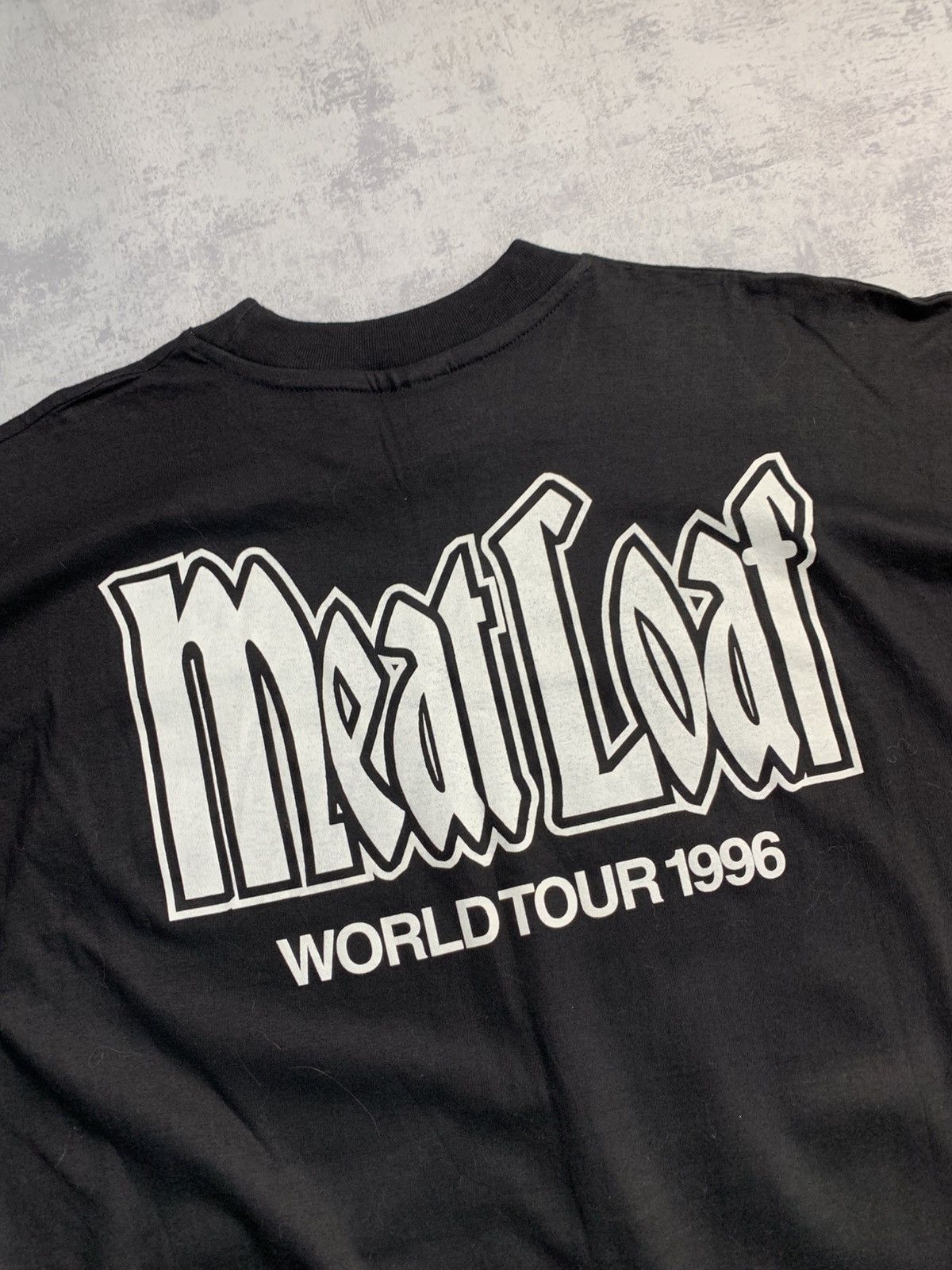 Band Tees × Vintage Meat Load World Tour 1996 1994 Vintage tshirt Size US L / EU 52-54 / 3 - 10 Thumbnail