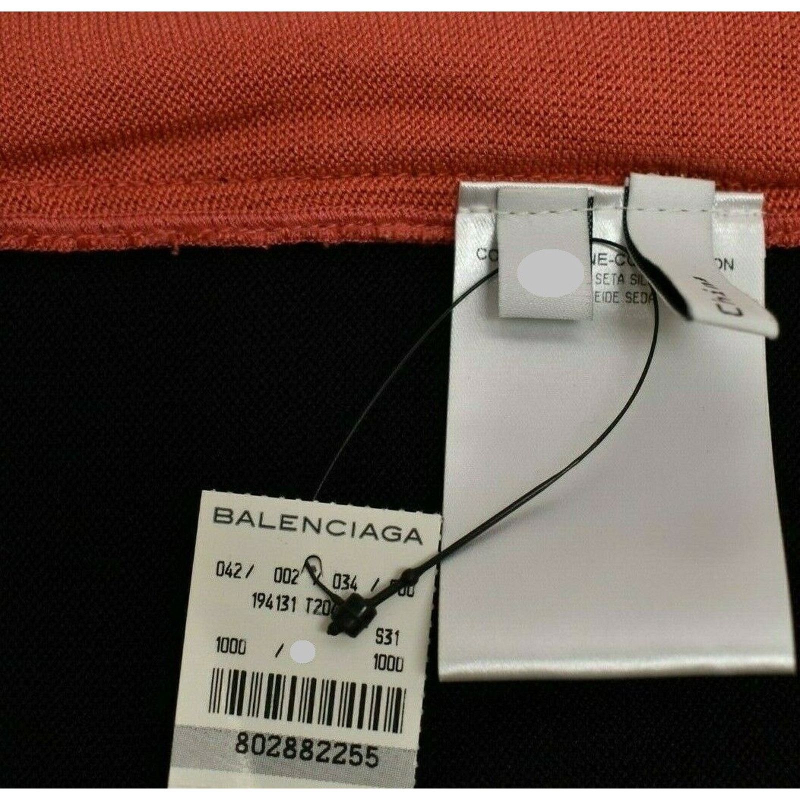 Balenciaga BALENCIAGA BLACK RED SILK KNIT 2X ZIP SLEEVELESS TOP 36 Size XS / US 0-2 / IT 36-38 - 12 Thumbnail