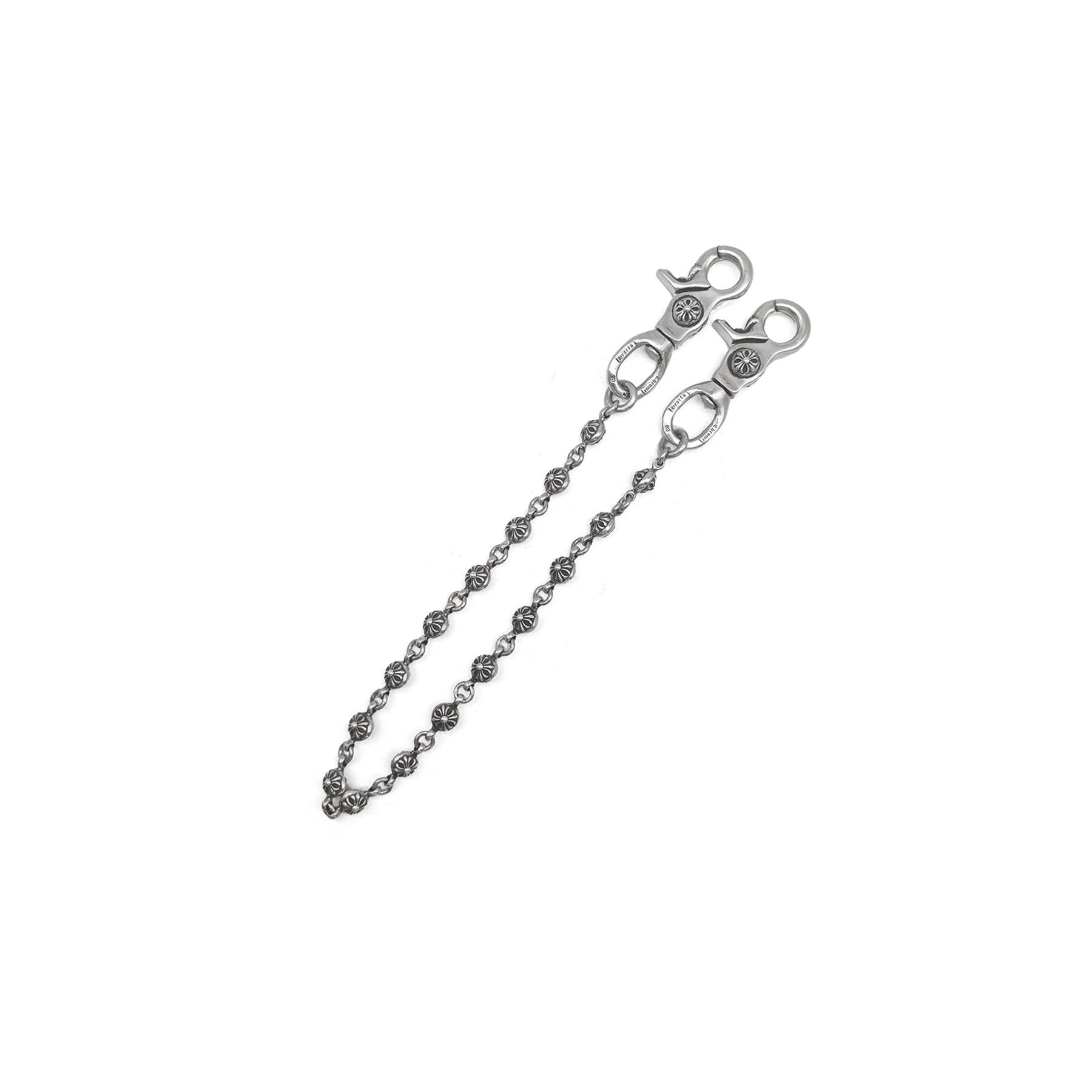 Chrome Hearts Chrome Hearts Silver 2 Clip Cross Ball Wallet Chain Size ONE SIZE - 2 Thumbnail