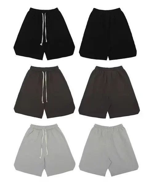 Japanese Brand 20SS Indigo Union Japan Minimal Brown Jersey Casual Shorts Size US 32 / EU 48 - 4 Thumbnail