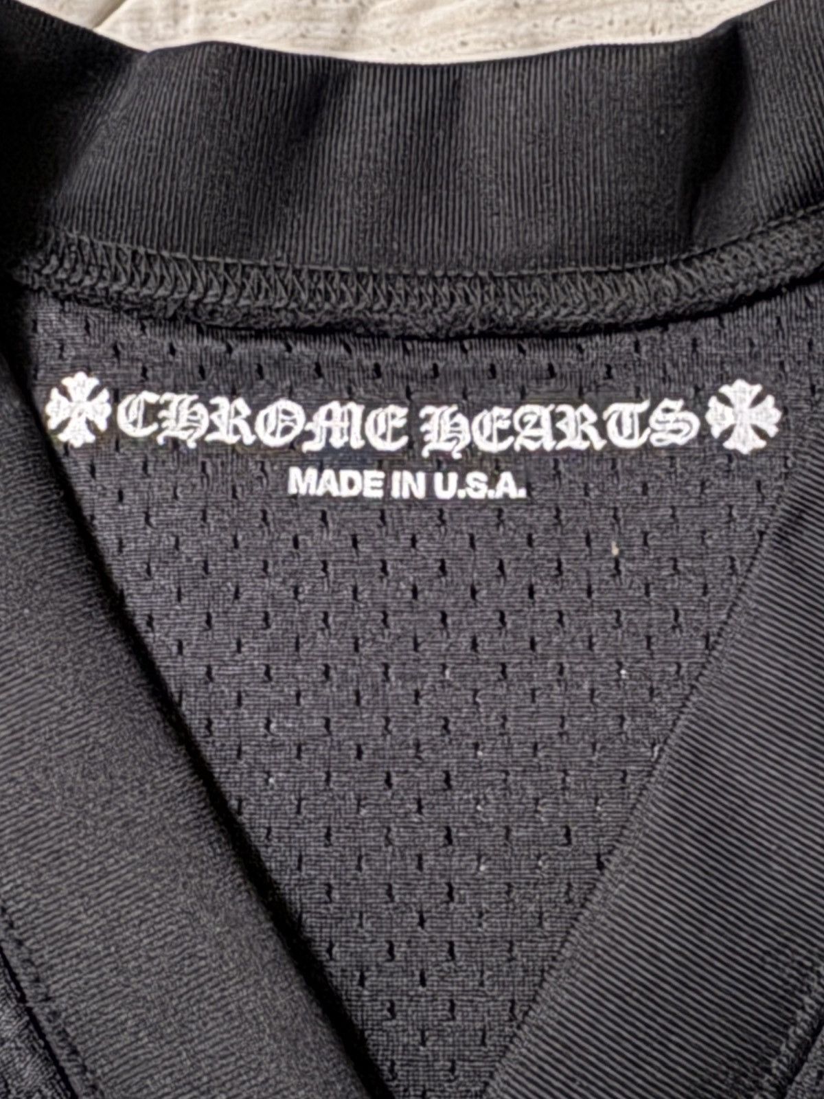 Chrome Hearts Chrome Hearts short sleeve black jersey sz large Size US L / EU 52-54 / 3 - 9 Thumbnail