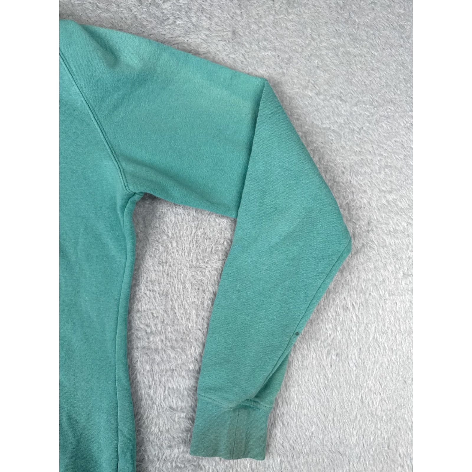 The North Face The North Face Hoodie Womens Small Teal Pullover Cotton Jersey Size S / US 4 / IT 40 - 2 Thumbnail