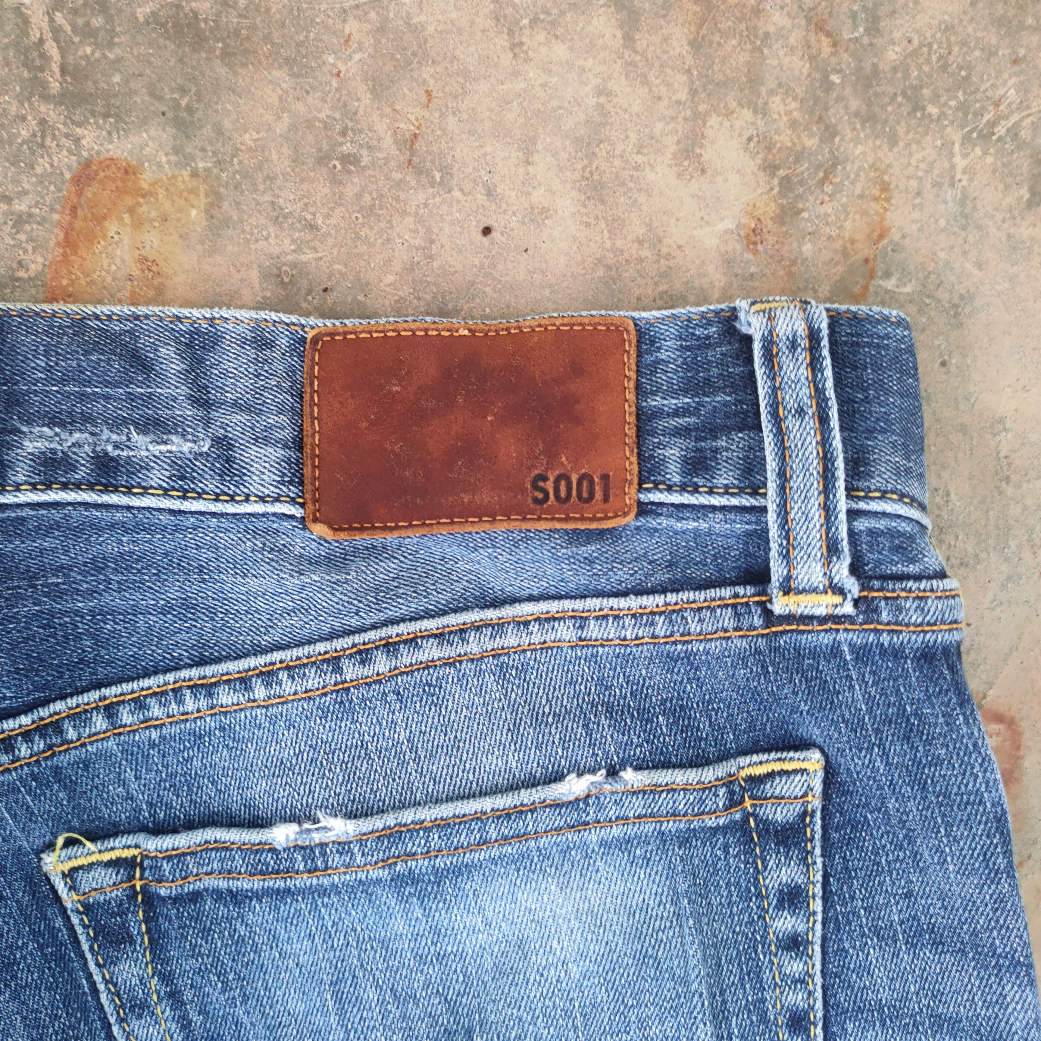 Japanese Brand × Jean × Vintage VINTAGE JAPANESE FADED DISTRESSED JEANS PANTS Size US 34 / EU 50 - 10 Thumbnail