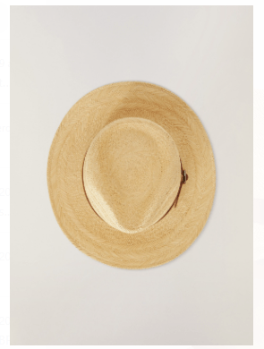 Loro Piana o1srvl11e0325 Size: 58 / Avea Panama Hat / Cap in Brown Size ONE SIZE - 3 Thumbnail