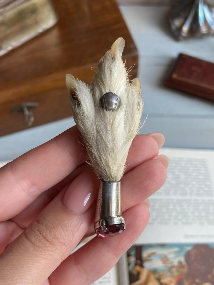 Ward Brothers Brooch Scottish Grouse Foot Sterling Silver