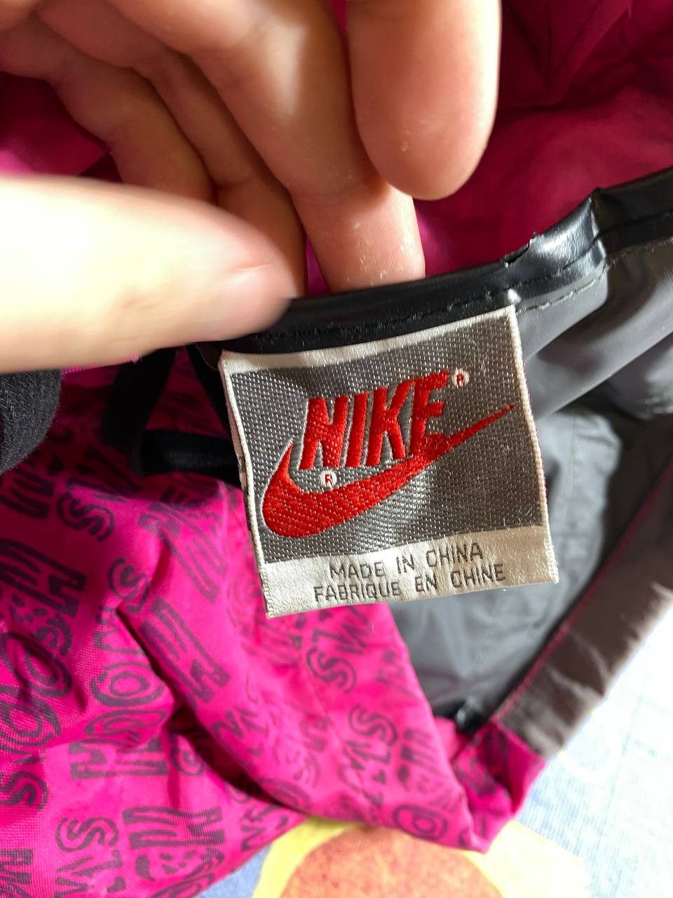 Nike Vintage 90s Y2K Nike Bag Backpack Size ONE SIZE - 19 Thumbnail