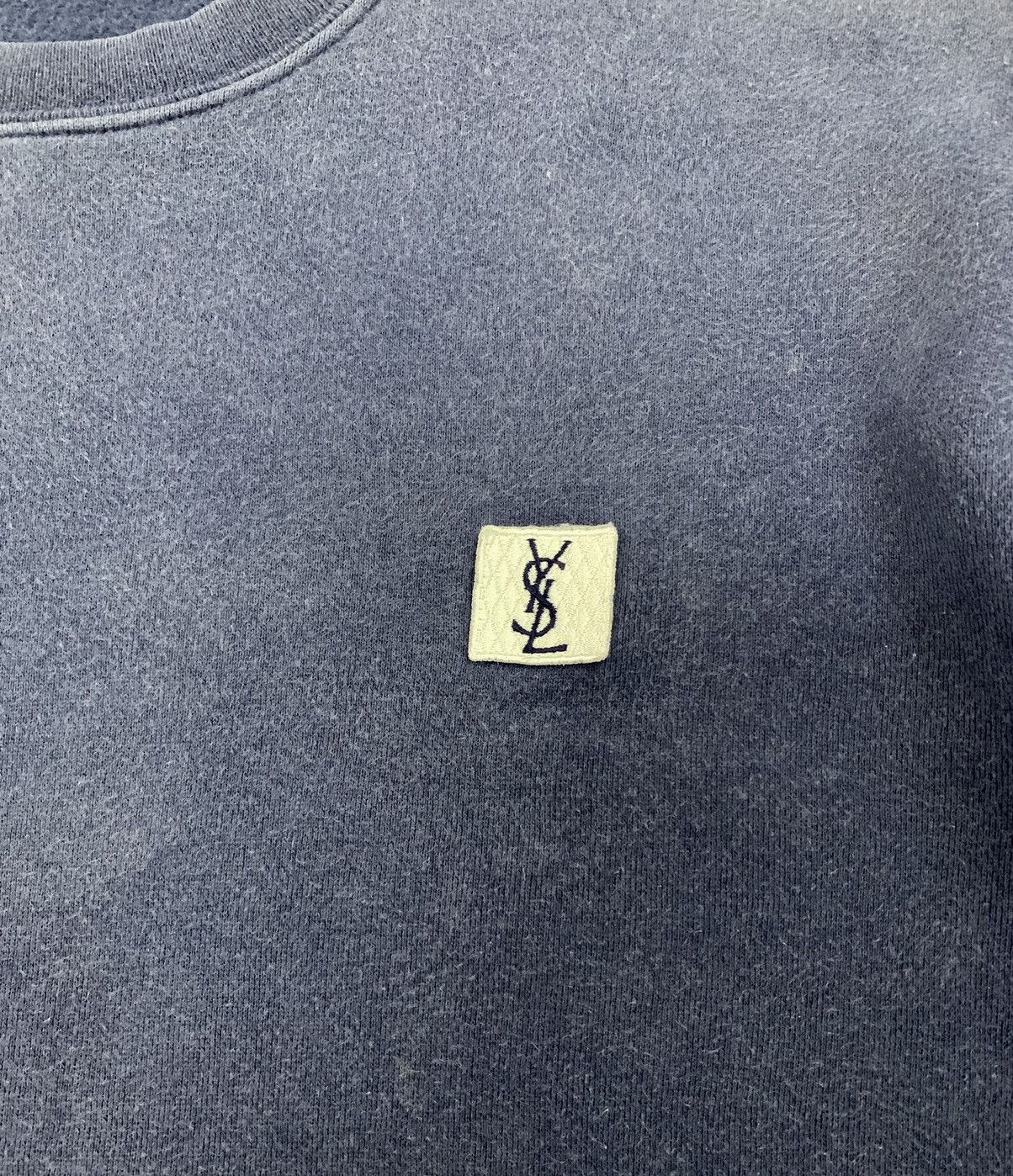 Vintage × Yves Saint Laurent Vintage YSL Sweatshirt Medium Size US M / EU 48-50 / 2 - 2 Thumbnail