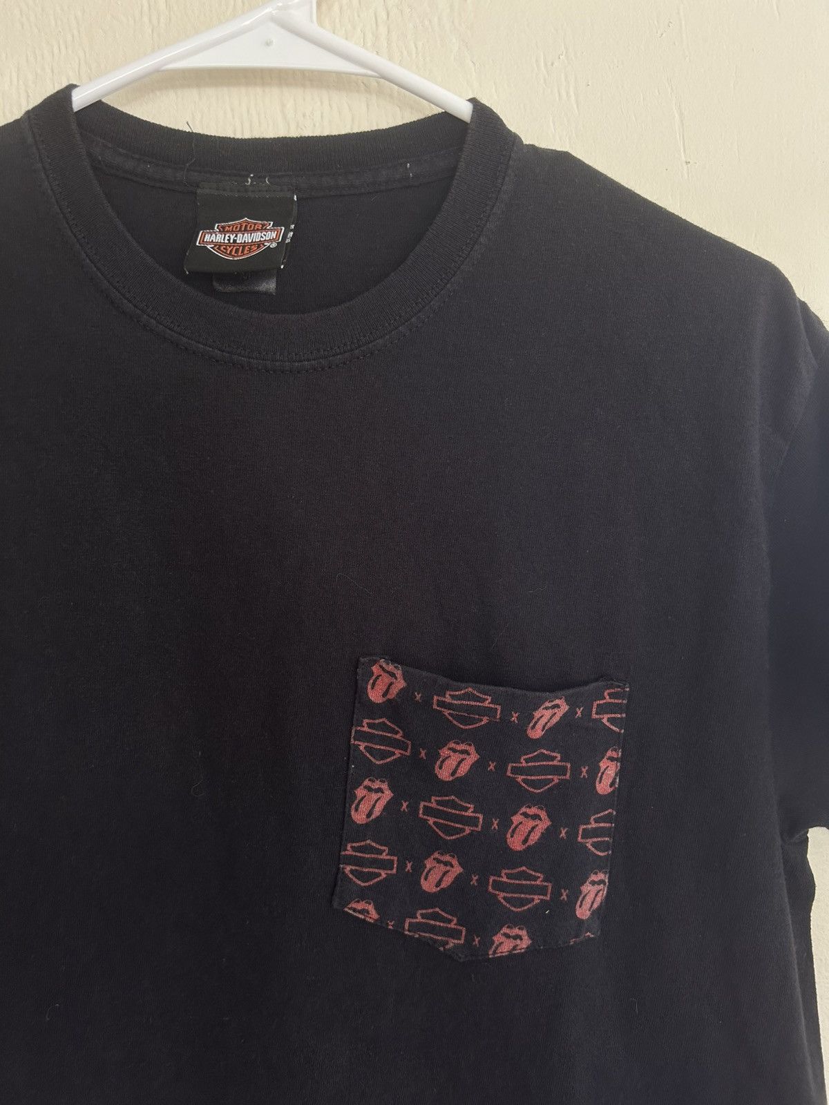 Harley Davidson Harley Davidson x Rolling Stones Pocket Logo T-shirt Size US M / EU 48-50 / 2 - 1 Thumbnail