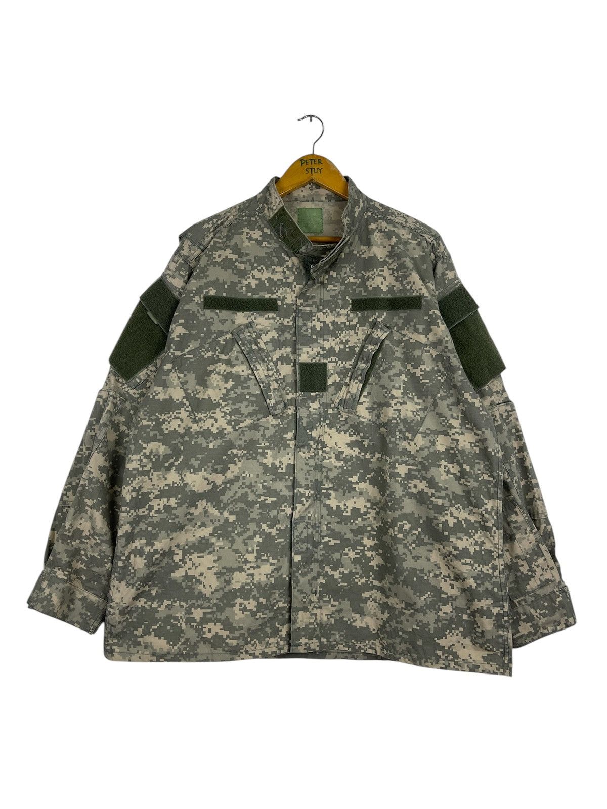 Vintage Vintage US Army Digital Camo Jacket Size US XL / EU 56 / 4 - 1 Thumbnail