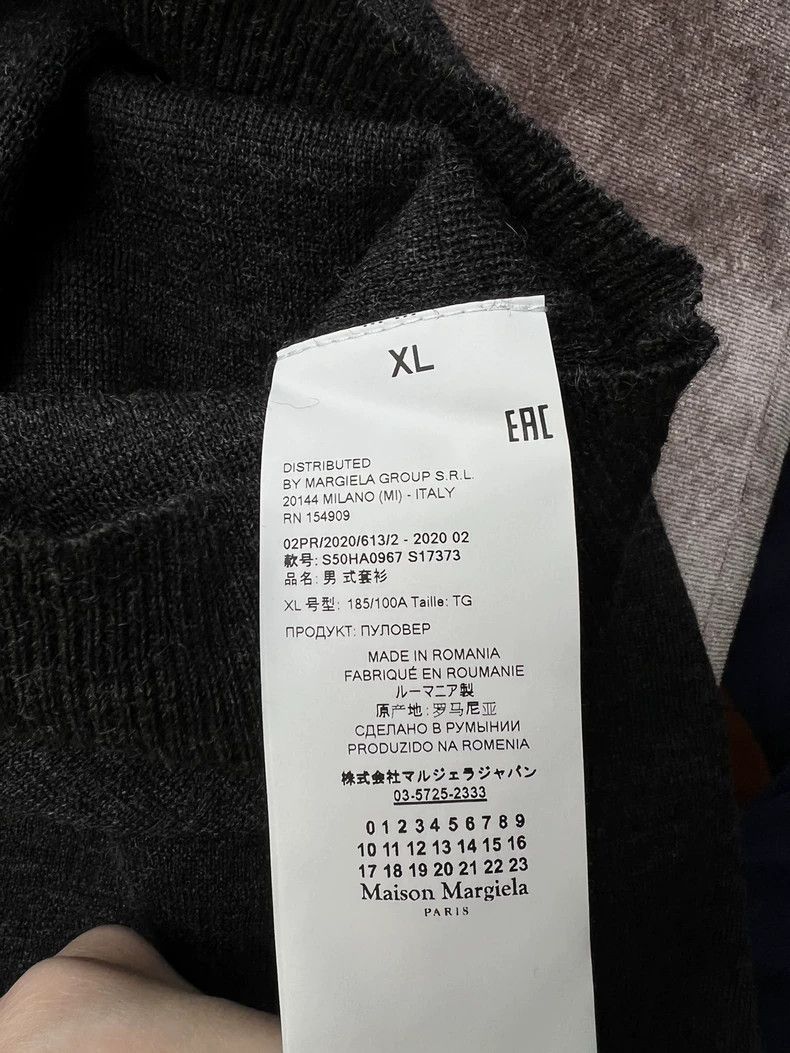 Maison Margiela Maison Margiela sweater 2501-Nextarrow Size US XL / EU 56 / 4 - 3 Thumbnail