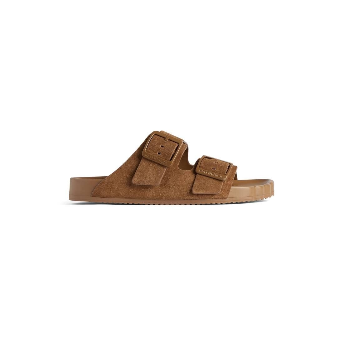 Balenciaga o1bcso1str0425 Sunday Sandals in Brown Size US 6 / IT 36 - 1 Thumbnail
