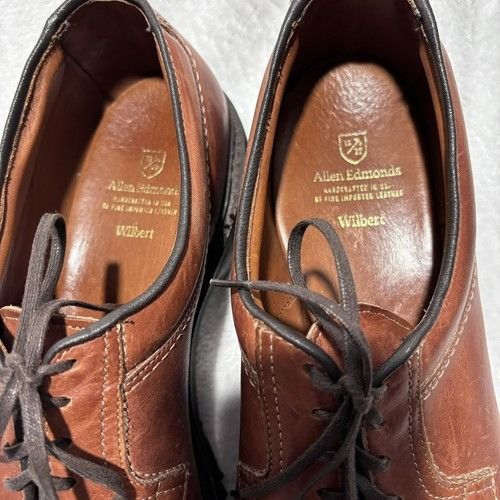 Allen Edmonds Allen Edmonds Mens Size 14 2A Brown Comfort Shoes Wilbert Ox Size US 14 / EU 47 - 2 Thumbnail