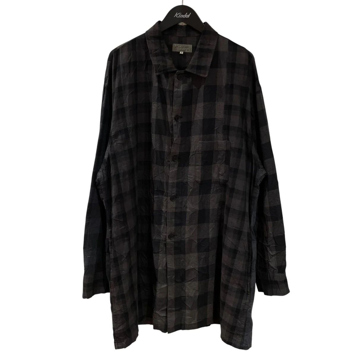 Yohji Yamamoto Yohji Yamamoto pour homme/ Wrinkled long-sleeve shirt Size US L / EU 52-54 / 3 - 1 Thumbnail