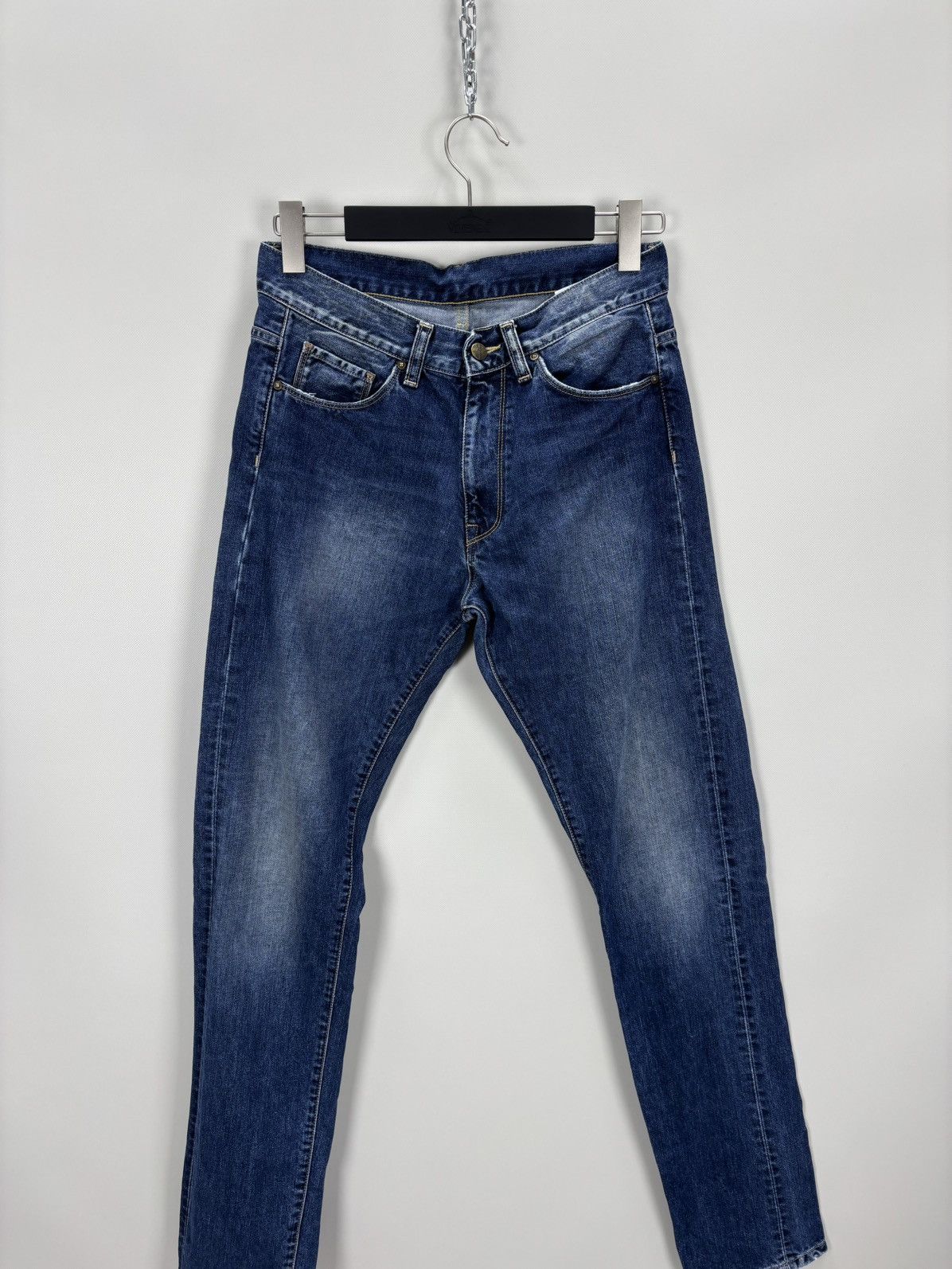 Carhartt Mens jeans Carhartt Size 28x32 Color Blue Size US 28 / EU 44 - 2 Thumbnail
