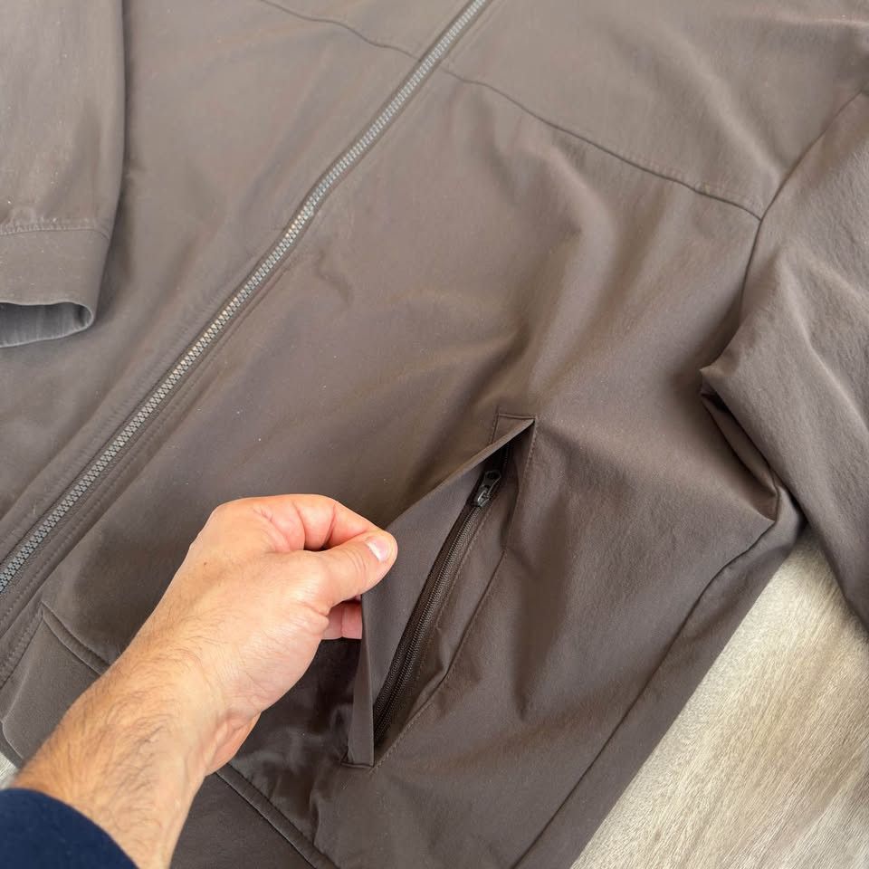 Alo ALO Co-Op Bomber Jacket Espresso Brown Size US L / EU 52-54 / 3 - 8 Thumbnail