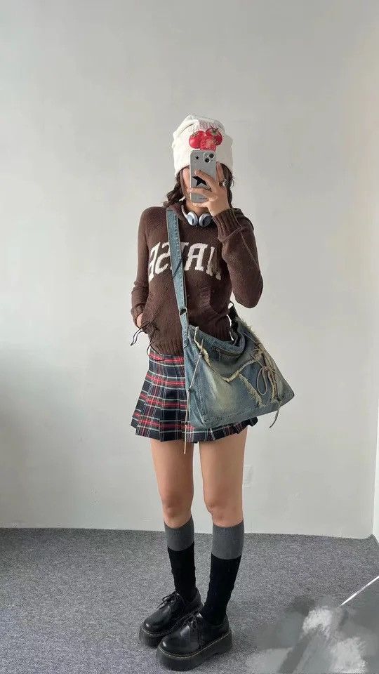 Other Distressed Denim Sling Bag Size ONE SIZE - 3 Thumbnail