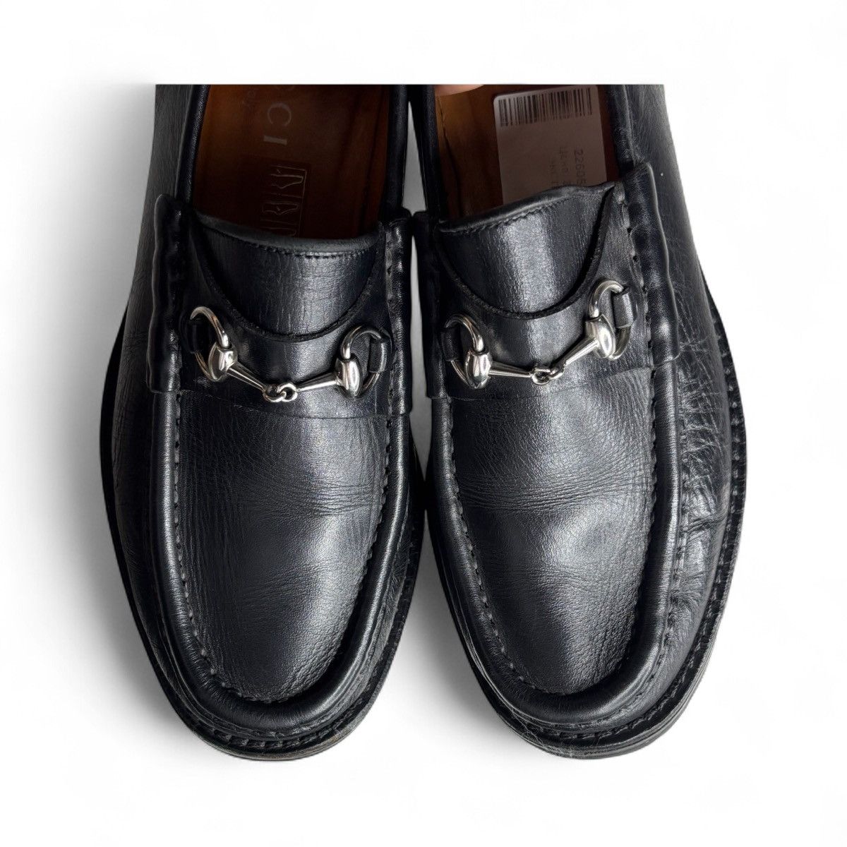 Gucci Vintage Gucci Horsebit leather loafers Size US 6 / IT 36 - 6 Thumbnail
