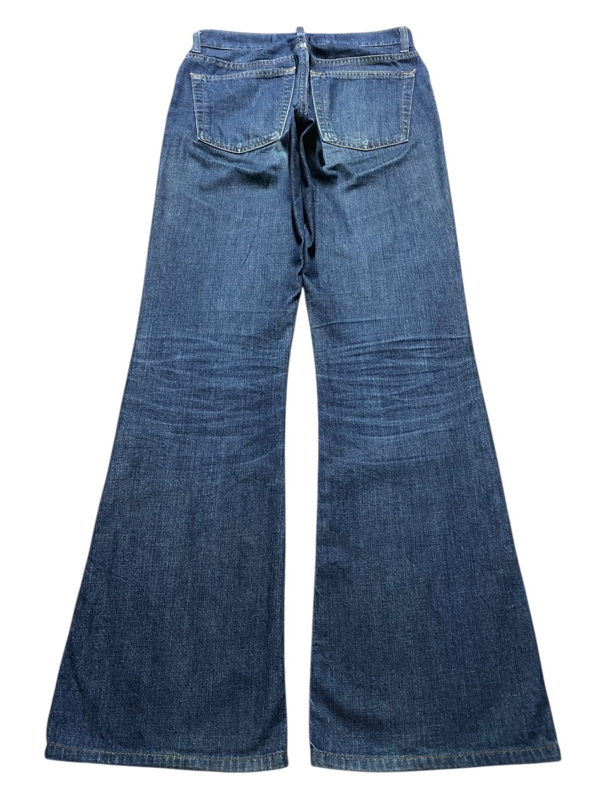 Denim & Co. Vintage Gap Jeans Mud Wash Distressed Flare Jeans Size US 29 - 2 Thumbnail