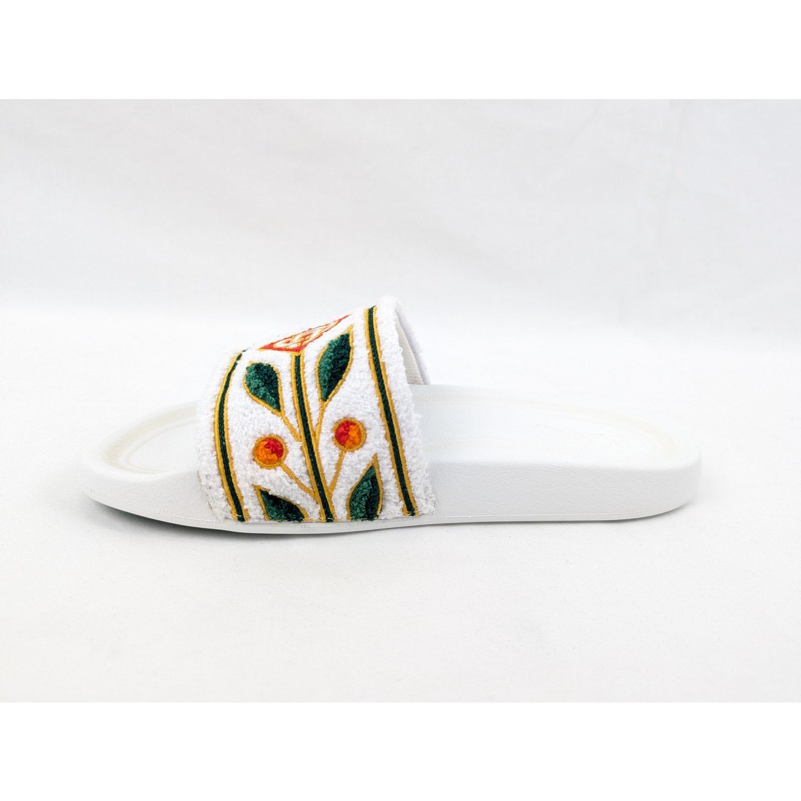 Casablanca o1rshd1 Q:2 / Embroidered Terry Slider Slipper Size US 10 / EU 43 - 7 Thumbnail