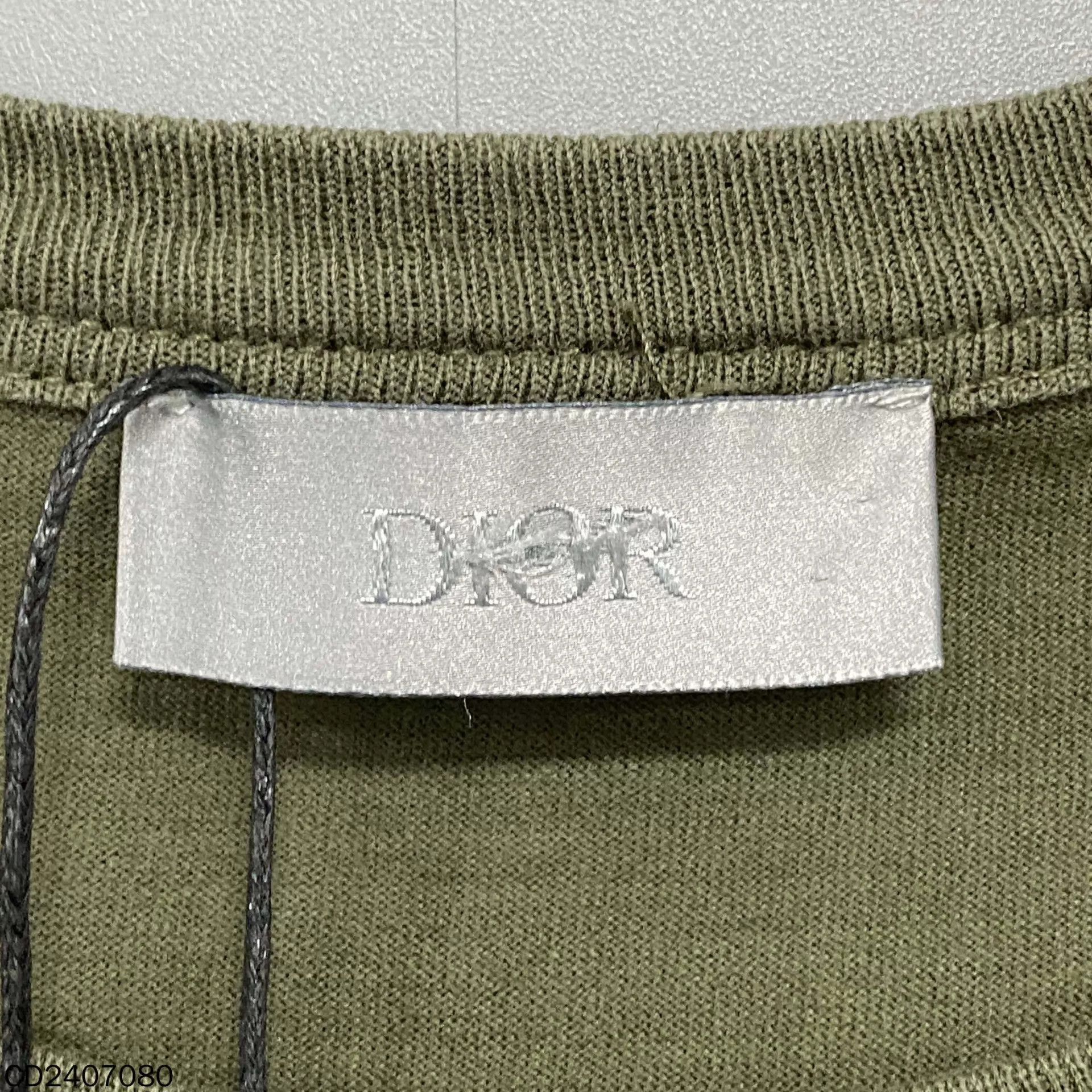 Dior Dior CD Embroidered Logo Short Tee S 95 New Size US S / EU 44-46 / 1 - 5 Thumbnail