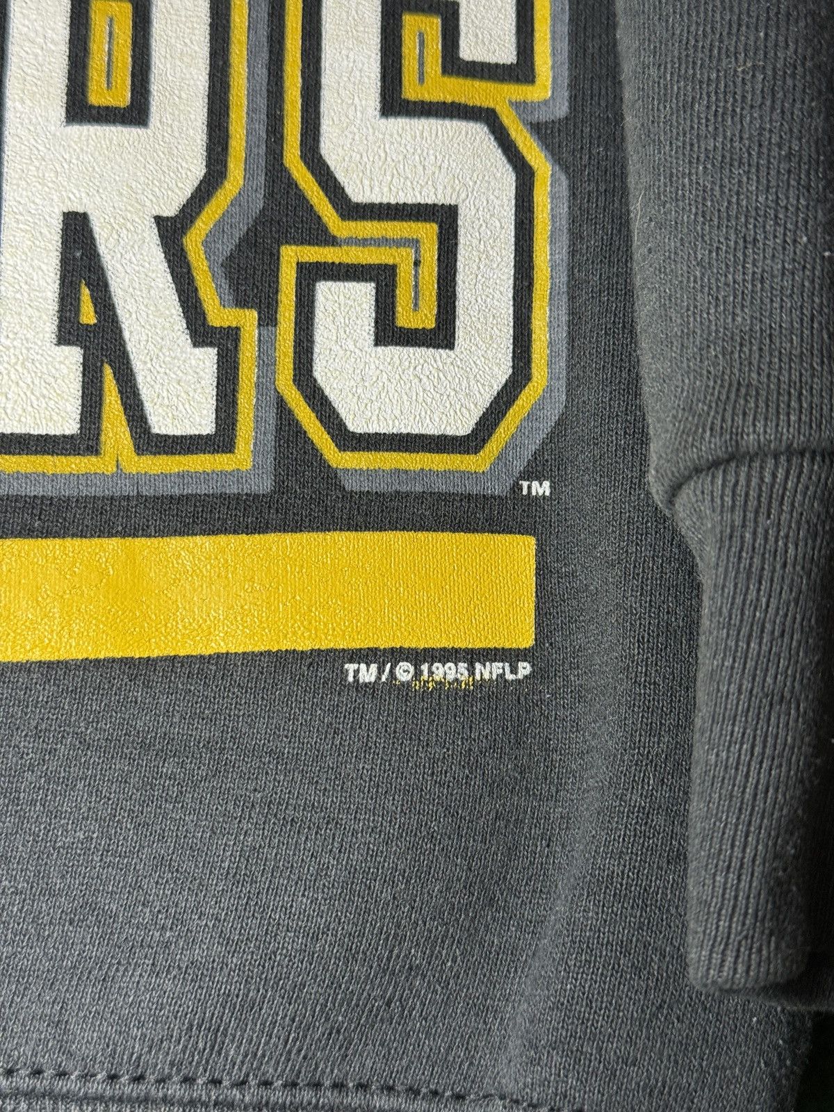 Vintage Vintage 90s Pittsburgh Steelers Retro Football Sweatshirt Size S / US 4 / IT 40 - 3 Thumbnail