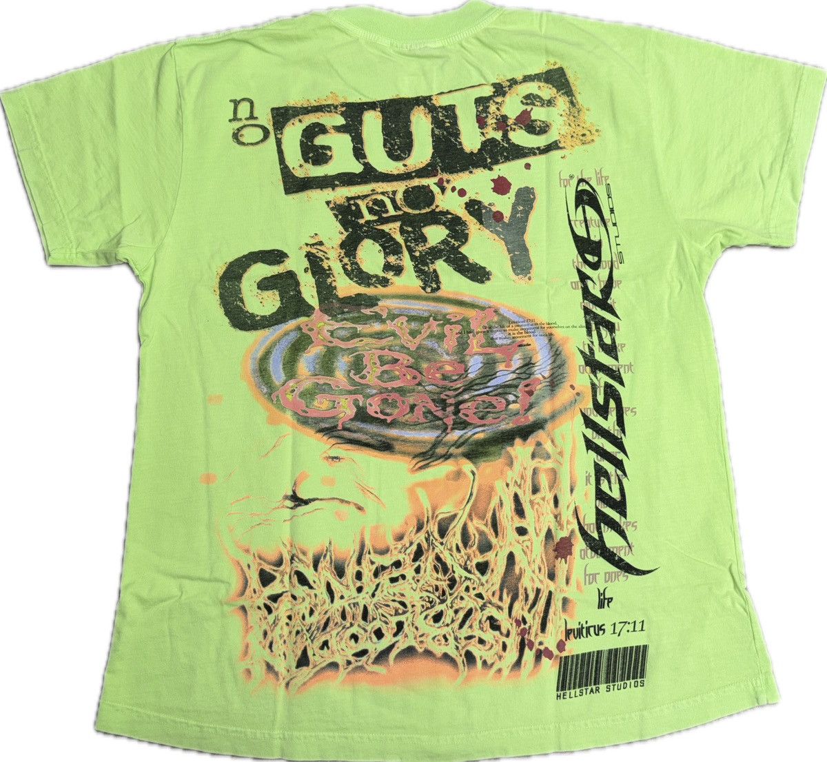 HELLSTAR Hellstar No Guts No Glory T-shirt Size US S / EU 44-46 / 1 - 3 Thumbnail