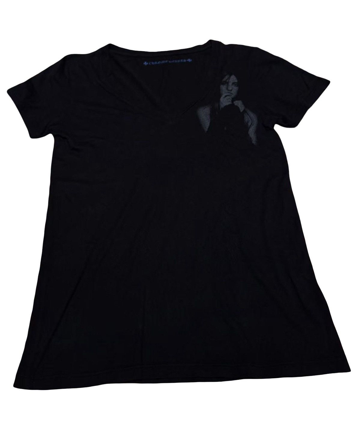 Chrome Hearts Jesse Jo stark fuck you n neck tee Size US S / EU 44-46 / 1 - 1 Thumbnail