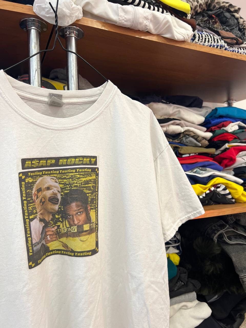 Other ASAP Rocky Y2K Rap T shirt Size US L / EU 52-54 / 3 - 3 Thumbnail