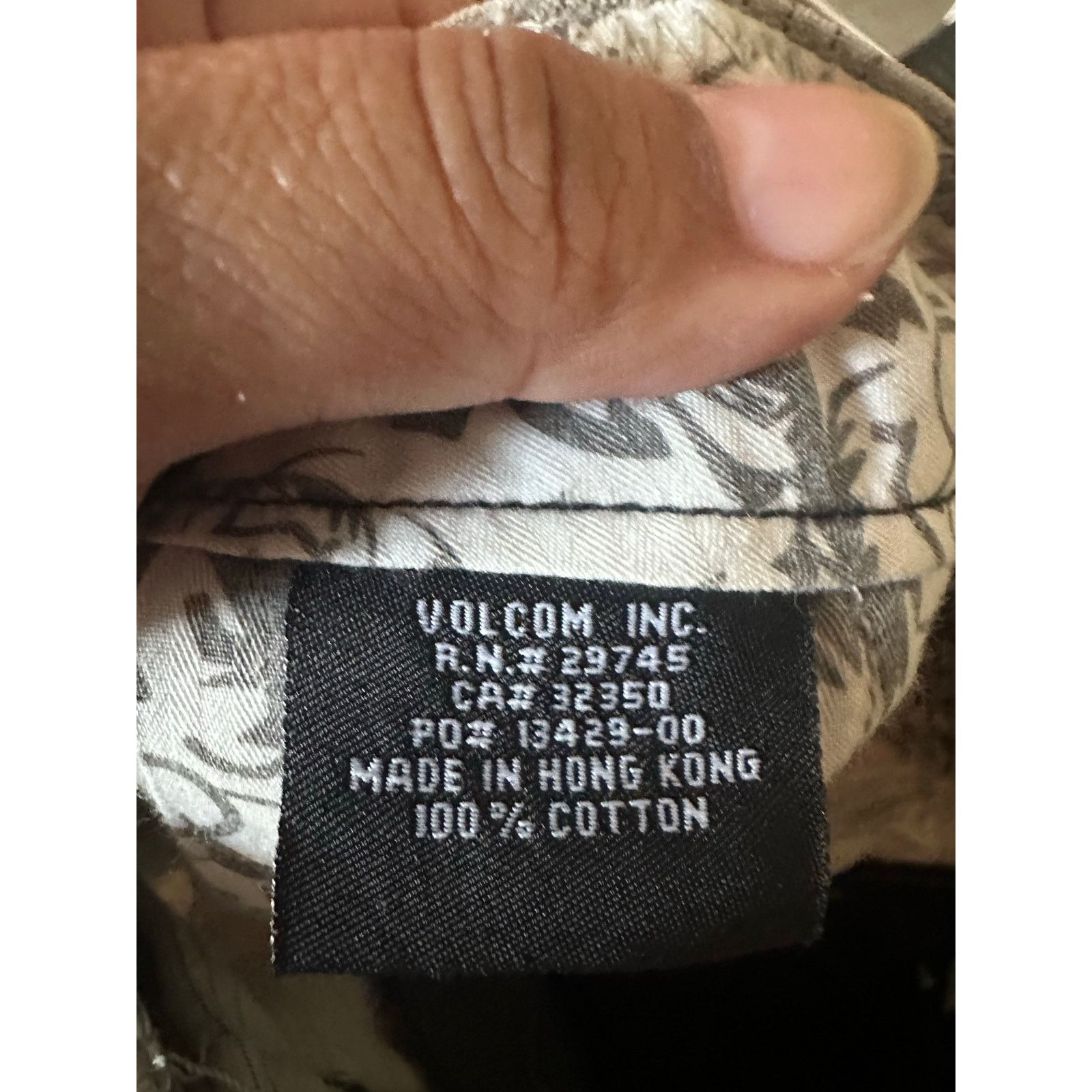 Volcom Volcom Light Gray Modern Pants Size 36 | Casual Streetwear Size US 36 / EU 52 - 12 Thumbnail