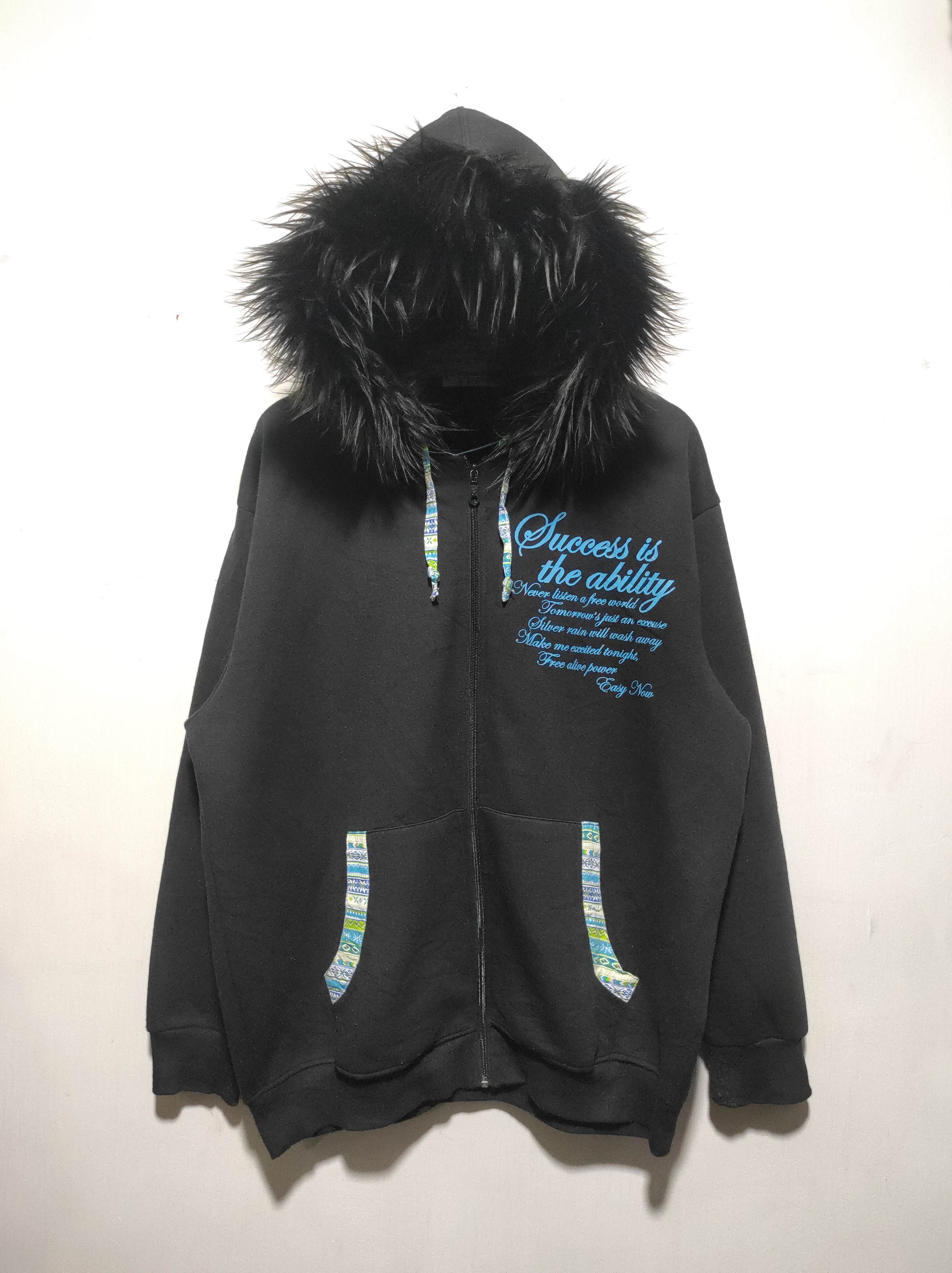 Japanese Brand PEC poem zip fur hoodie ifsix LGB style Size US L / EU 52-54 / 3 - 3 Thumbnail