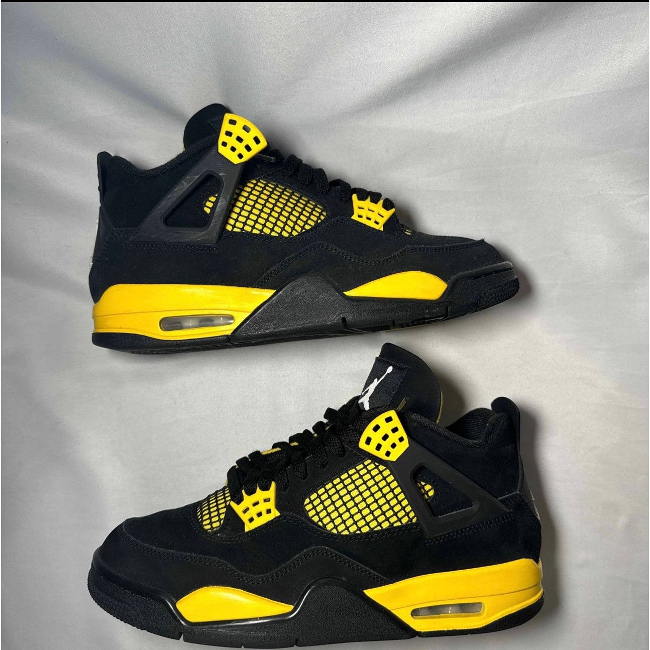 Jordan Brand × Nike Size 8.5 - Nike Air Jordan 4 Retro Thunder 2023 Men's Shoes Size US 8.5 / EU 41-42 - 2 Thumbnail
