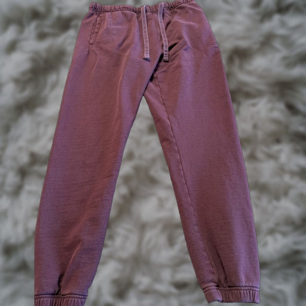 American Eagle Outfitters American Eagle Outfitters Jogger Pants Men LT Large Tall Red Pockets Tapered Athletic Activewear 4-Season Sport Size US 33 - 1 Thumbnail