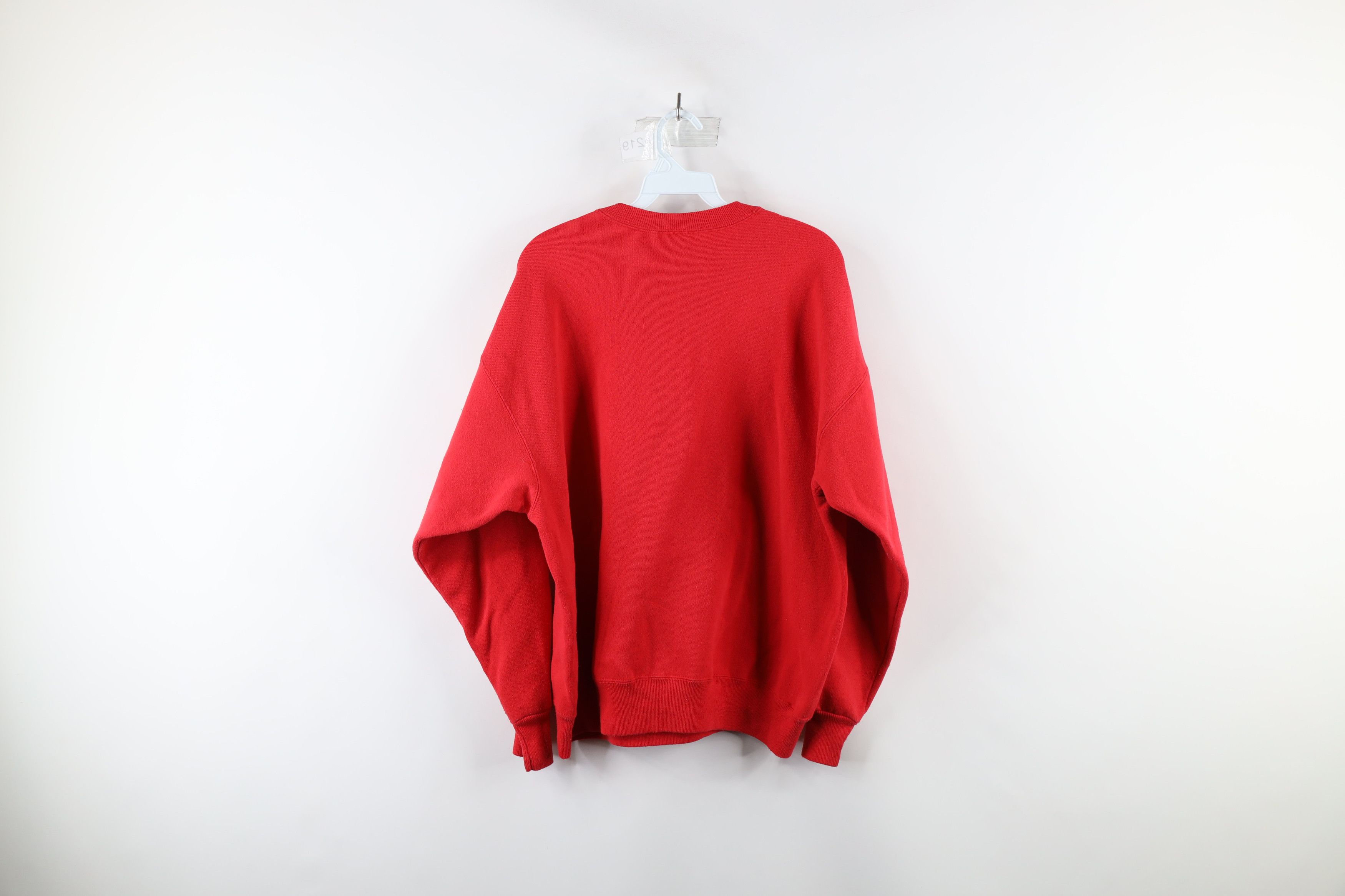 Vintage Vintage 90s Streetwear Christmas Santa Claus Sweatshirt Size XXL / US 16-18 / IT 52-54 - 6 Thumbnail